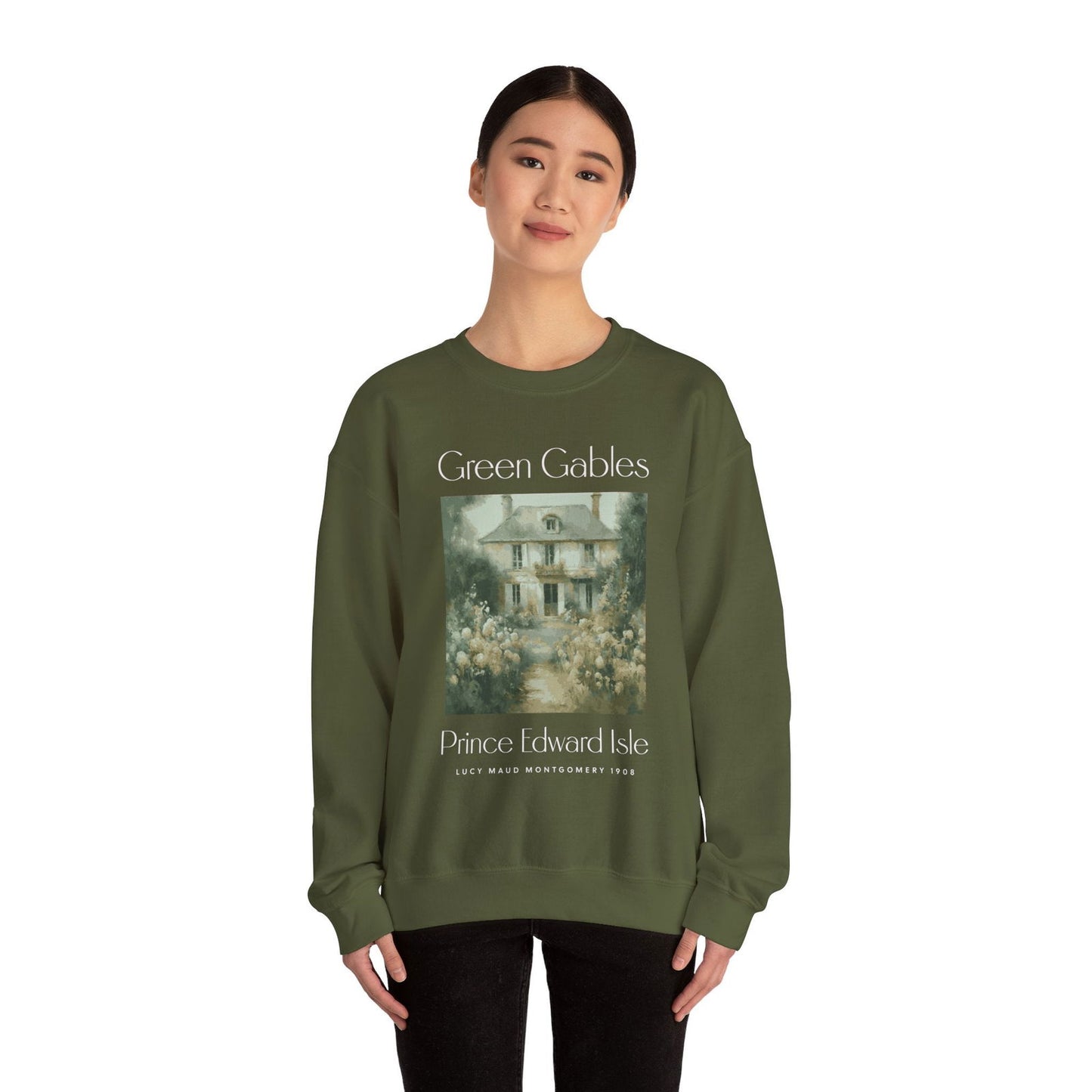 Anne Of Green Gables Sweatshirt Gift For Green Gables Fan Anne With An E Anne Shirley Prince Edward Island Gift For Book Lover Bookish Gift Sweatshirt Printify