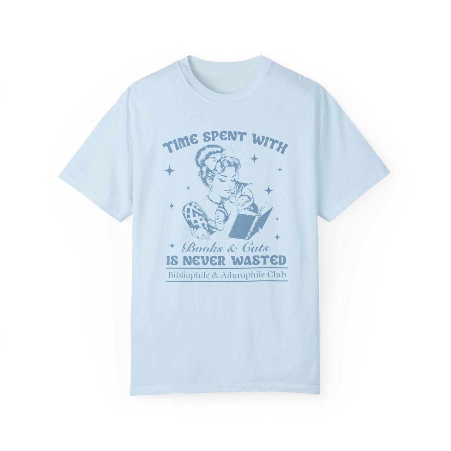 Books And Cats Retro TShirt Bookish Cat Lover Shirt Reader Lover Bookish Gift For Librarian Shirt Romance Fantasy Trending Now Book Club T-Shirt Printify