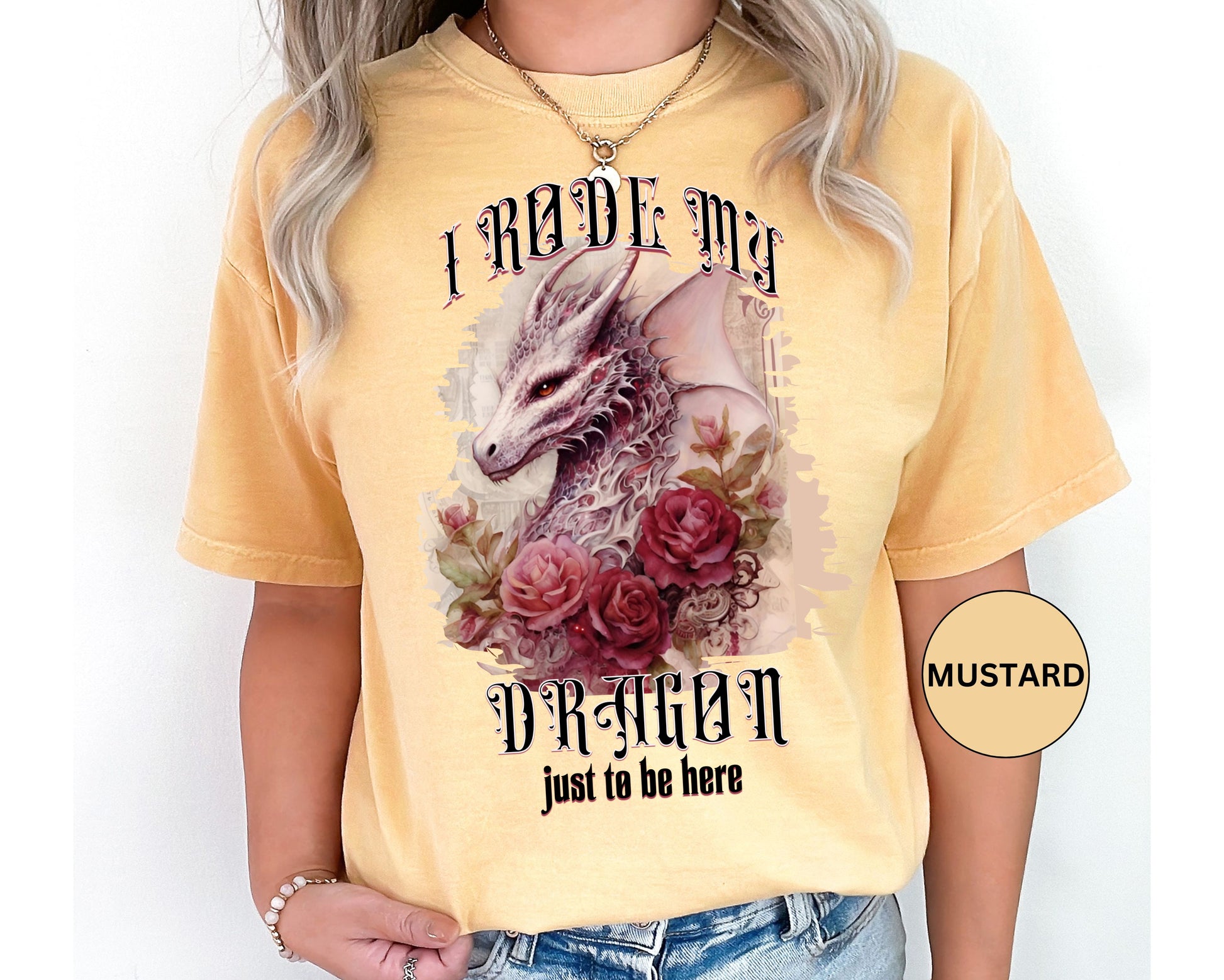 Renaissance Faire T-Shirt Coquette Dragon Shirt Renfaire Festival Tee Fantasy Shirt Gift for Dragon Lovers Unique Graphic Party T-Shirt T-Shirt Printify