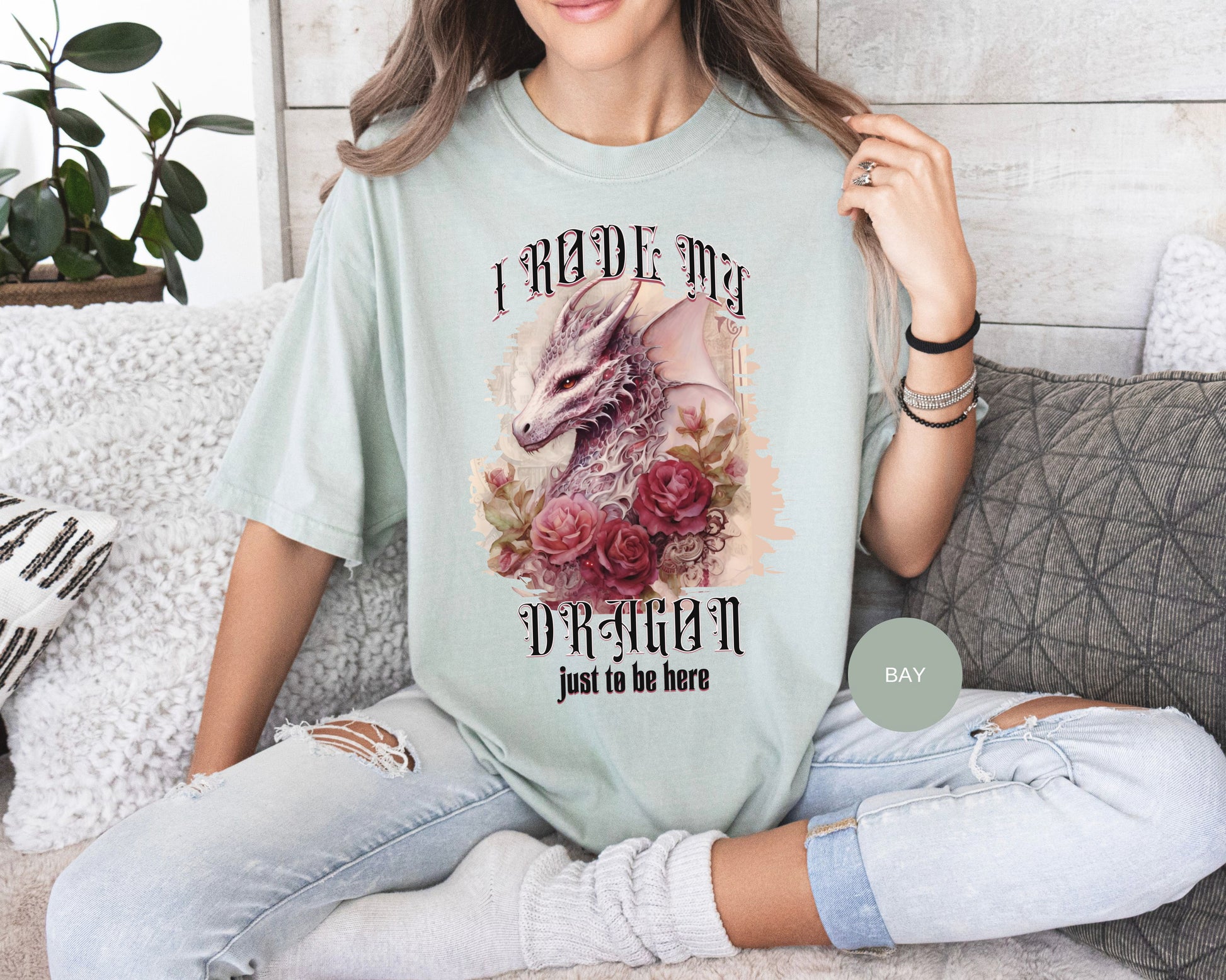 Renaissance Faire T-Shirt Coquette Dragon Shirt Renfaire Festival Tee Fantasy Shirt Gift for Dragon Lovers Unique Graphic Party T-Shirt T-Shirt Printify