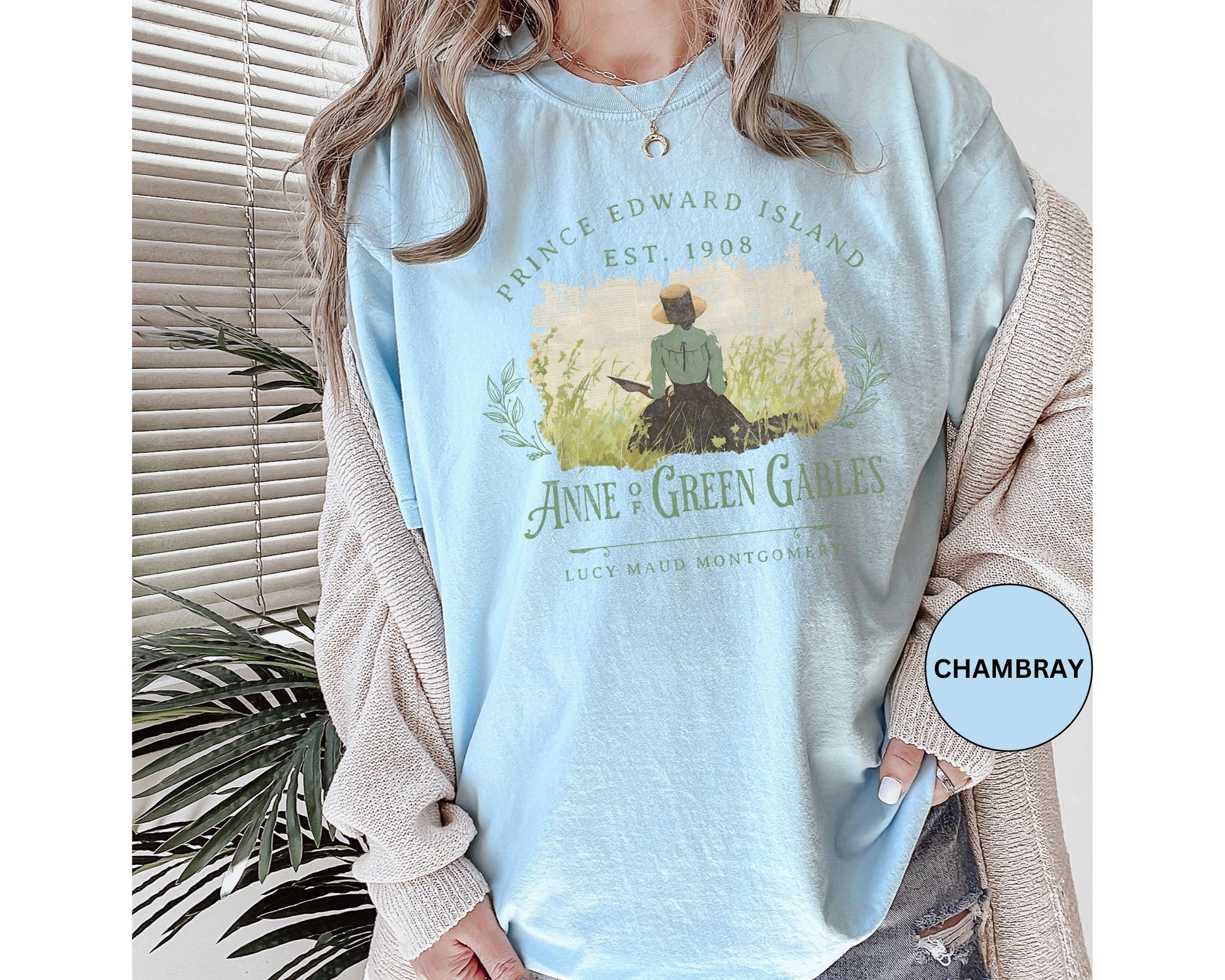 Charming Anne of Green Gables Unisex T-Shirt, Vintage Literary Tee, Gift for Book Lovers, Classic Literature Apparel, Summer Casual Wear T-Shirt Printify