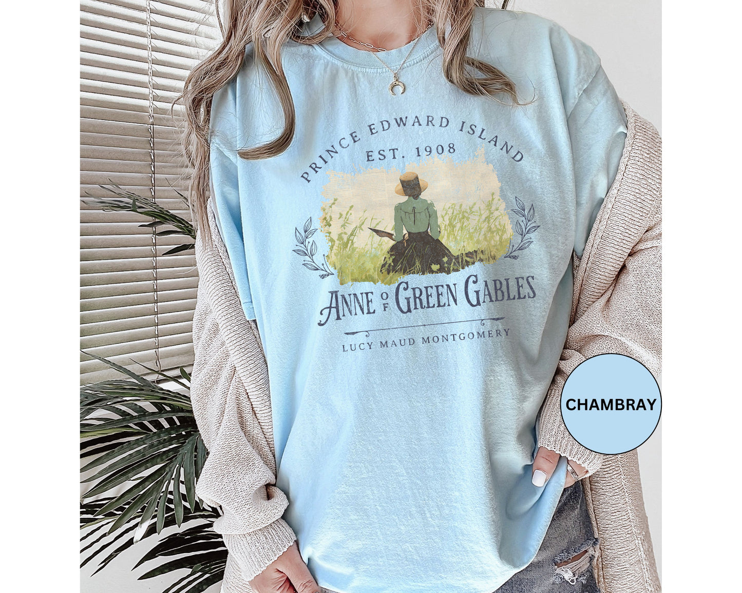 Charming Anne of Green Gables Unisex T-Shirt, Vintage Literary Tee, Gift for Book Lovers, Classic Literature Apparel, Summer Casual Wear T-Shirt Printify