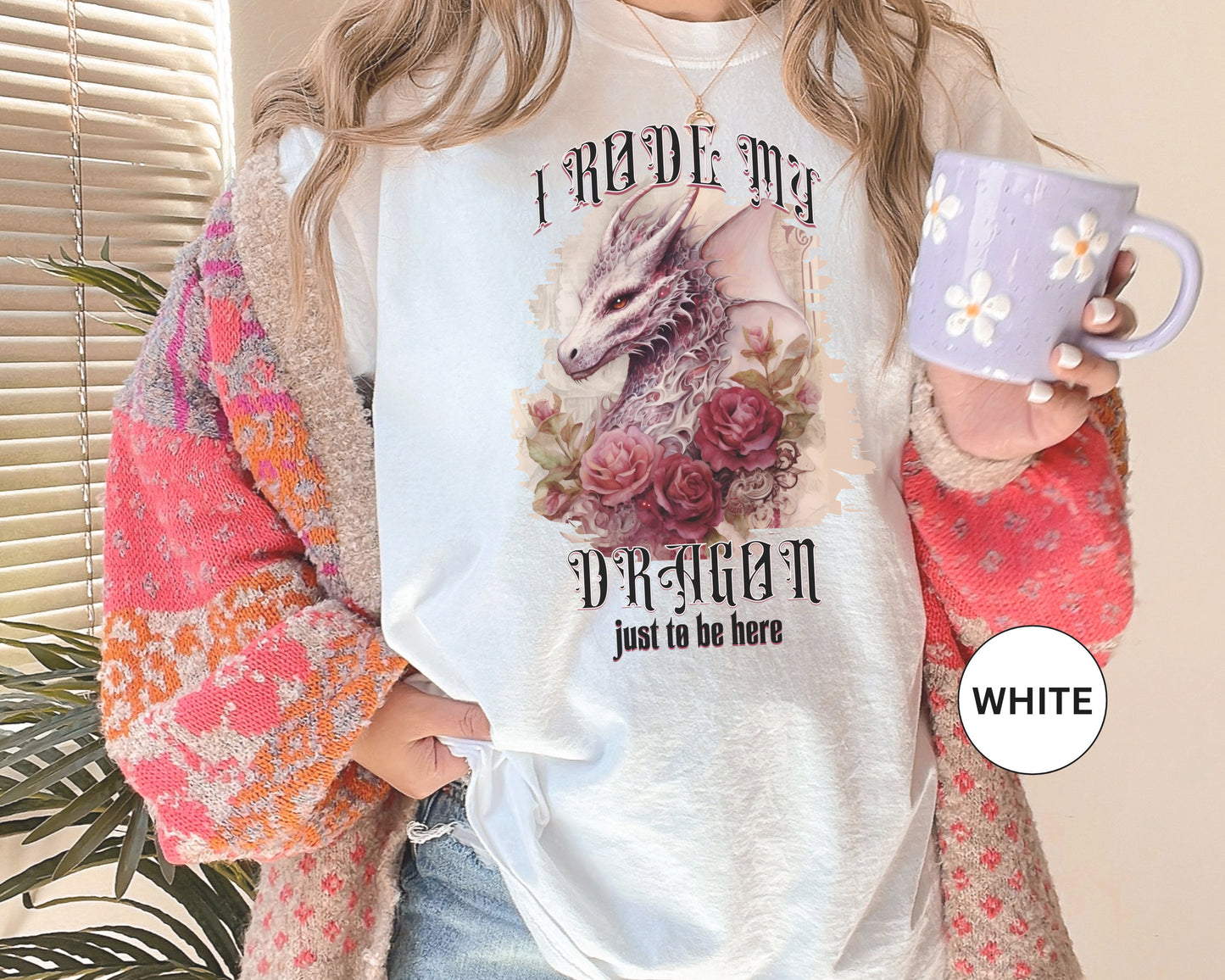 Renaissance Faire T-Shirt Coquette Dragon Shirt Renfaire Festival Tee Fantasy Shirt Gift for Dragon Lovers Unique Graphic Party T-Shirt T-Shirt Printify