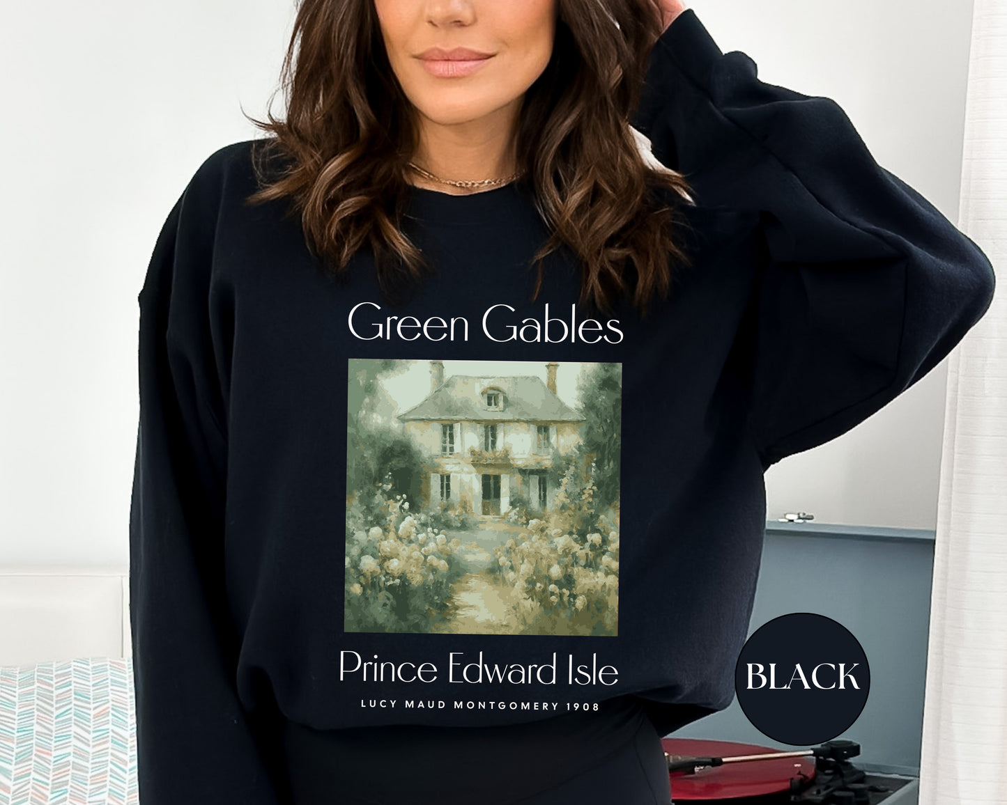 Anne Of Green Gables Sweatshirt Gift For Green Gables Fan Anne With An E Anne Shirley Prince Edward Island Gift For Book Lover Bookish Gift Sweatshirt Printify