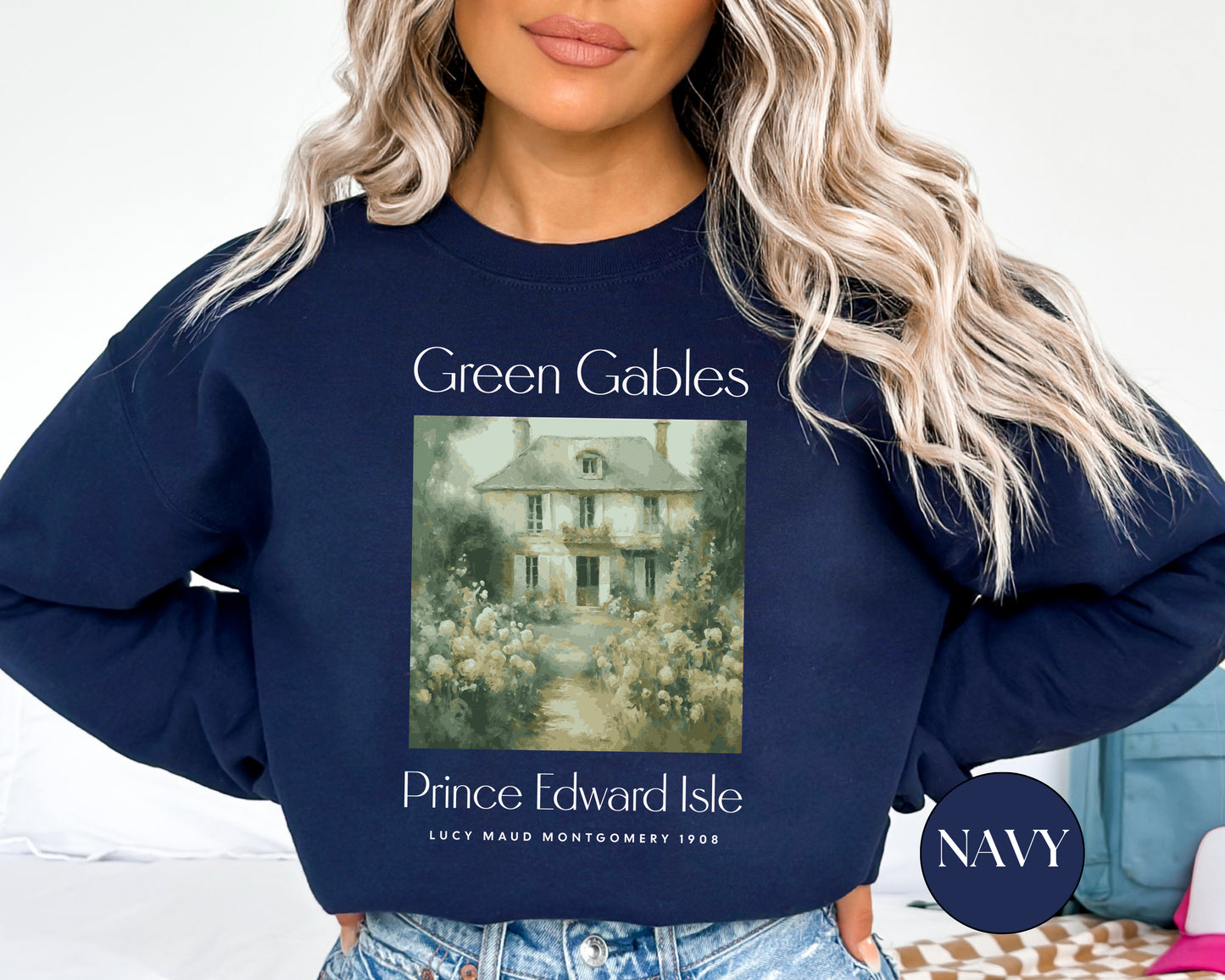 Anne Of Green Gables Sweatshirt Gift For Green Gables Fan Anne With An E Anne Shirley Prince Edward Island Gift For Book Lover Bookish Gift Sweatshirt Printify