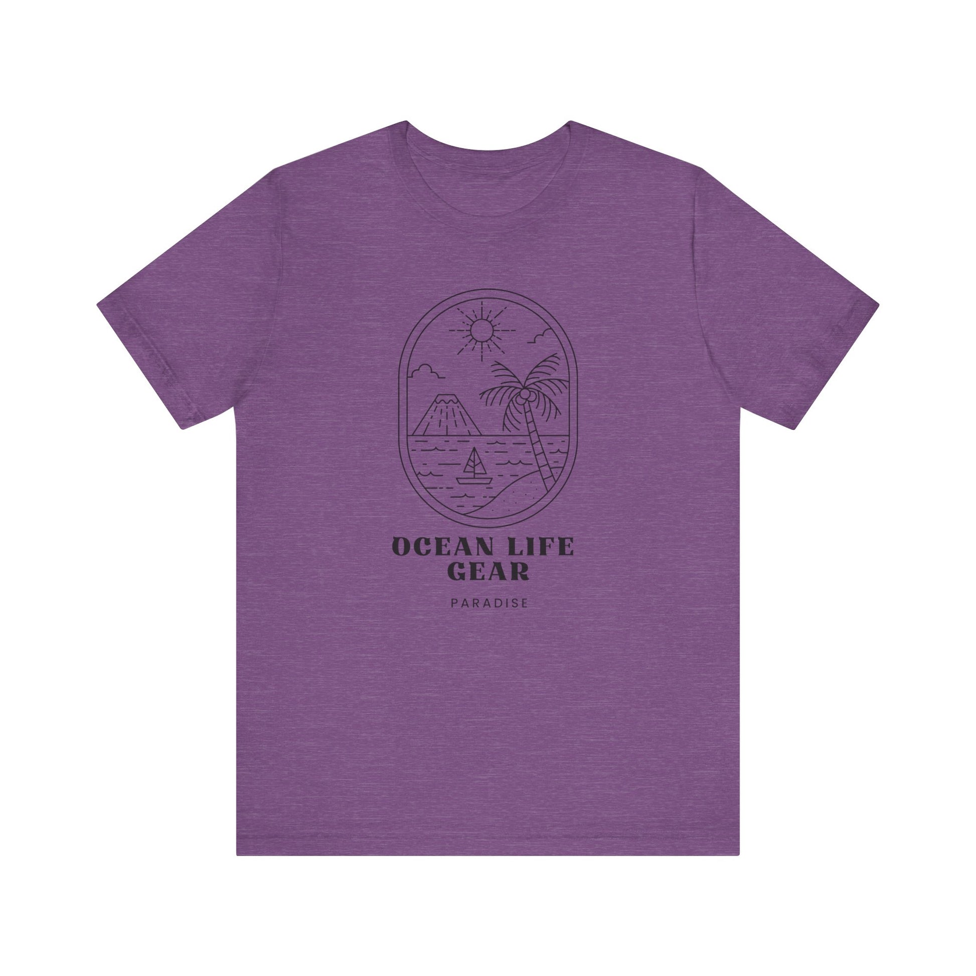 Scuba Diving Gift, Snorkel Tee, Scuba Diving Shirt, Scuba Diver Gift, Ocean Lover TShirt, Gifts For Snorkeler Scuba Divers, Ocean Life Gear T-Shirt Printify Heather Team Purple XS 