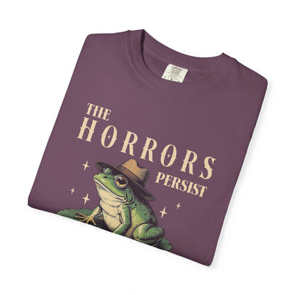 Funny Frog T-Shirt Retro Positive Vibe Froggy Meme Shirt Vintage Frog And Toad Aesthetic Frog Lover Gift For Her Birthday Viral Trendy Shirt