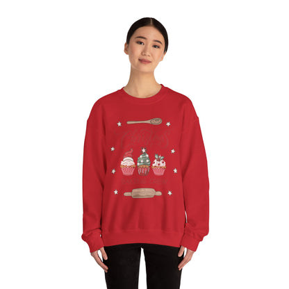 Christmas Baking Crew Sweatshirt, Family Christmas Baking Team Matching Sweater, Christmas Baking Christmas Shirts, Christmas Cookie Crew Sweatshirt Printify   