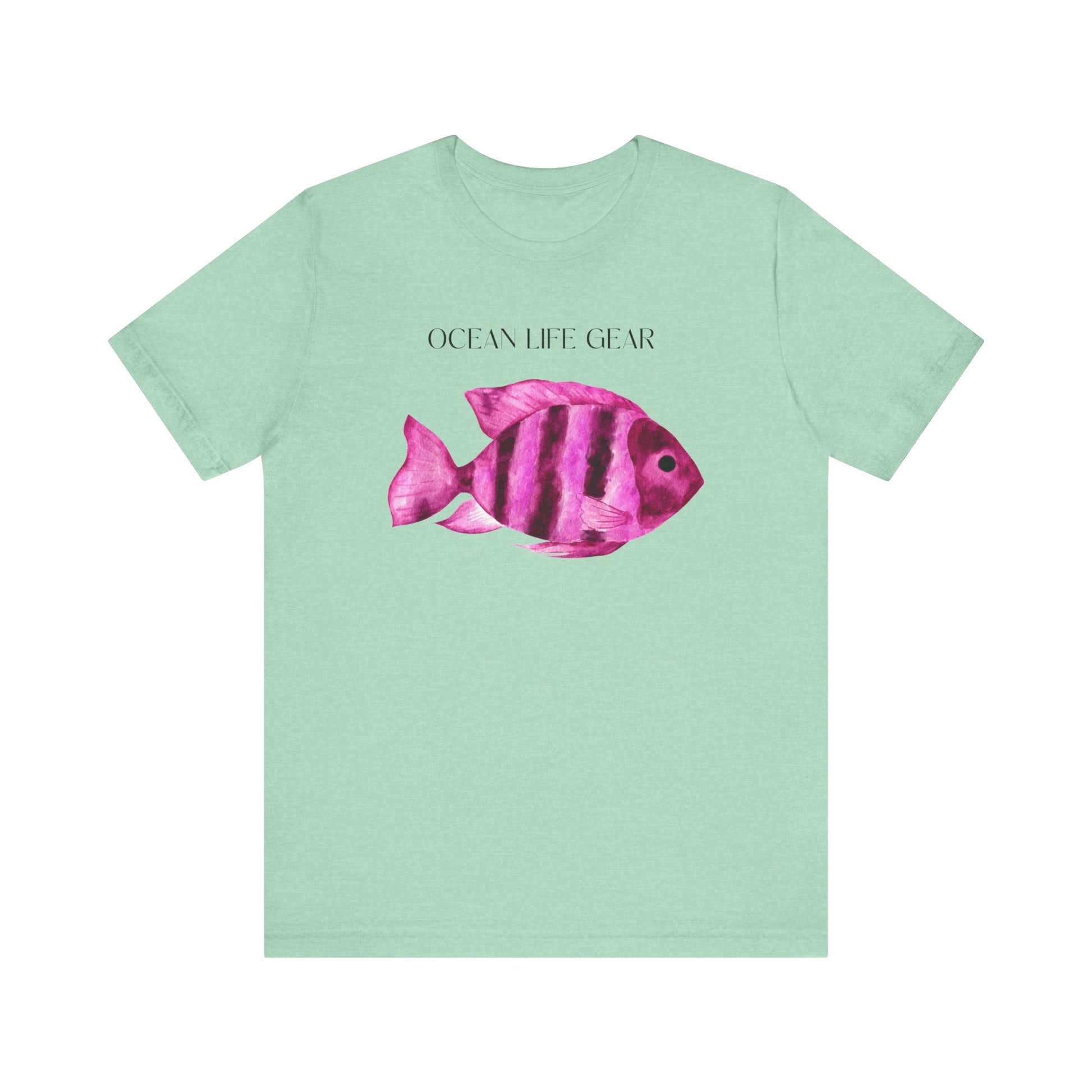 Scuba Diving Gift, Snorkel Tee, Scuba Diving Shirt, Scuba Diver Gift, Ocean Lover TShirt, Gifts For Snorkeler Scuba Divers, Ocean Life Gear T-Shirt Printify Heather Mint XS 