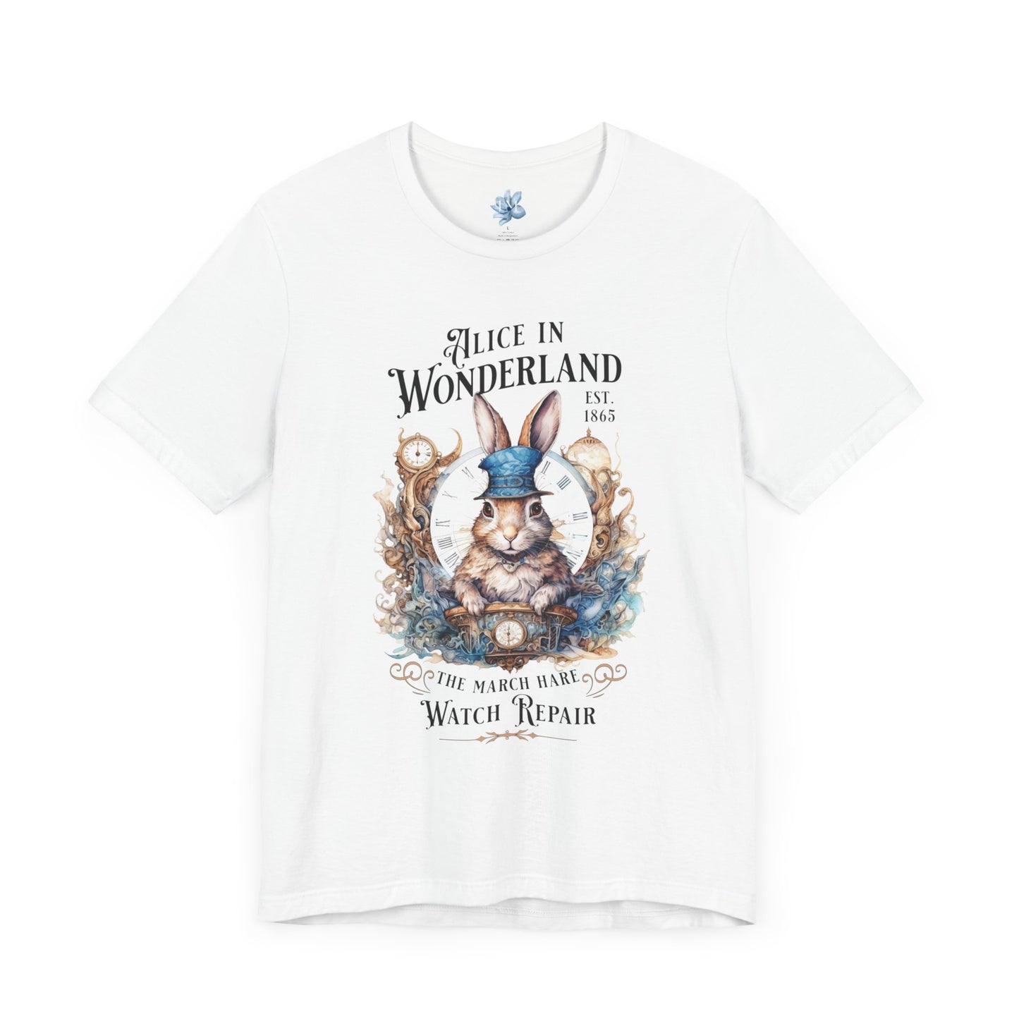 3001 Unisex Jersey Short Sleeve Tee Alice in Wonderland T-Shirt Printify   