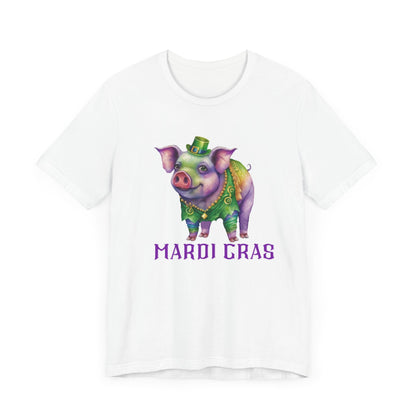 Mardi Gras Party Tshirt Carnival Gift New Orleans Festival Nola Shirt Mardi Gras Squad Mardi Gras Parade Shirt Fat Tuesday Tee Girls T-Shirt Printify   