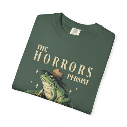 Funny Frog T-Shirt Retro Positive Vibe Froggy Meme Shirt Vintage Frog And Toad Aesthetic Frog Lover Gift For Her Birthday Viral Trendy Shirt