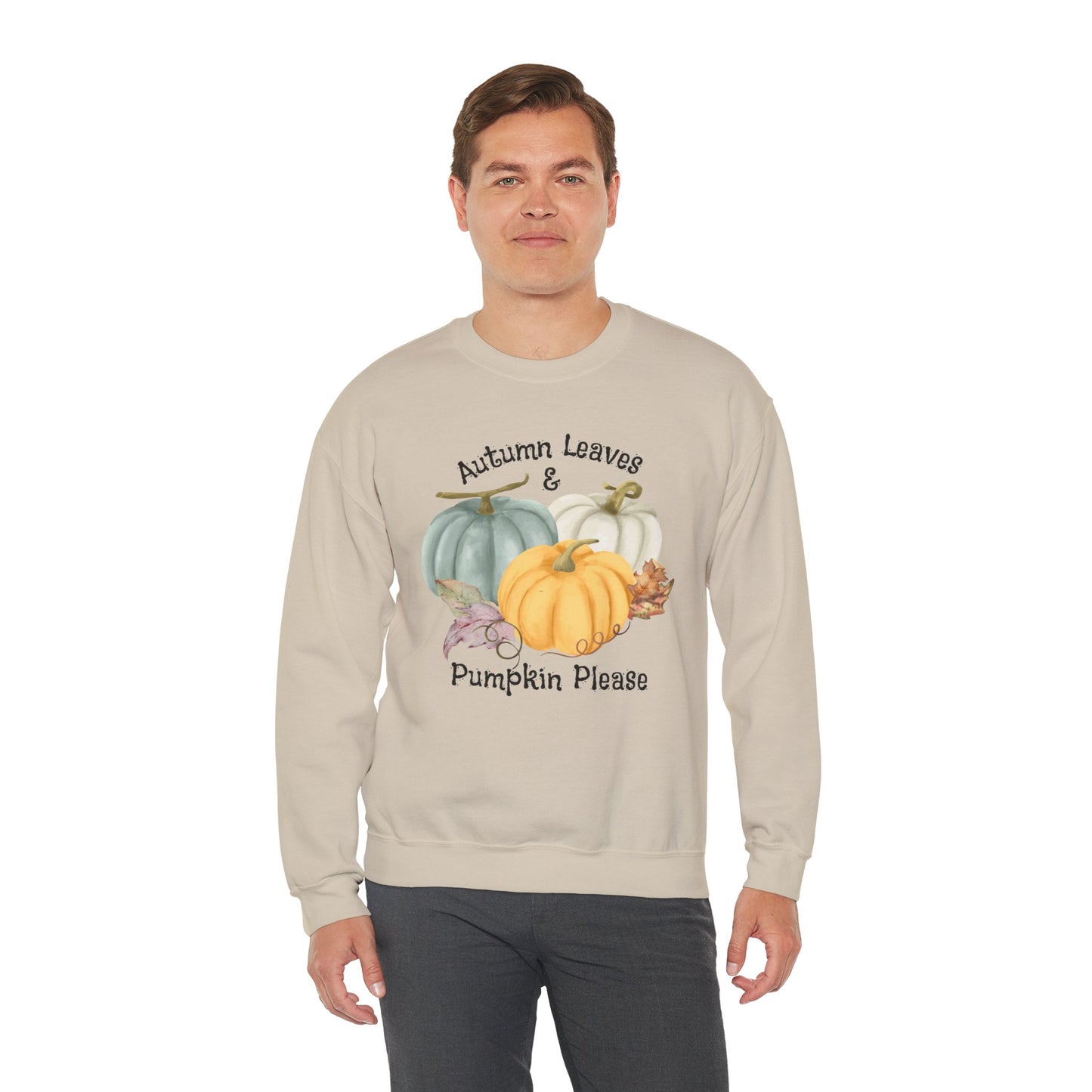 Halloween Pumpkin Sweatshirt, Vintage Autumn Pumpkins Shirt, Spooky Season Sweater, Fall Squash, Autumn Style Sweatshirt Sweatshirt Printify   