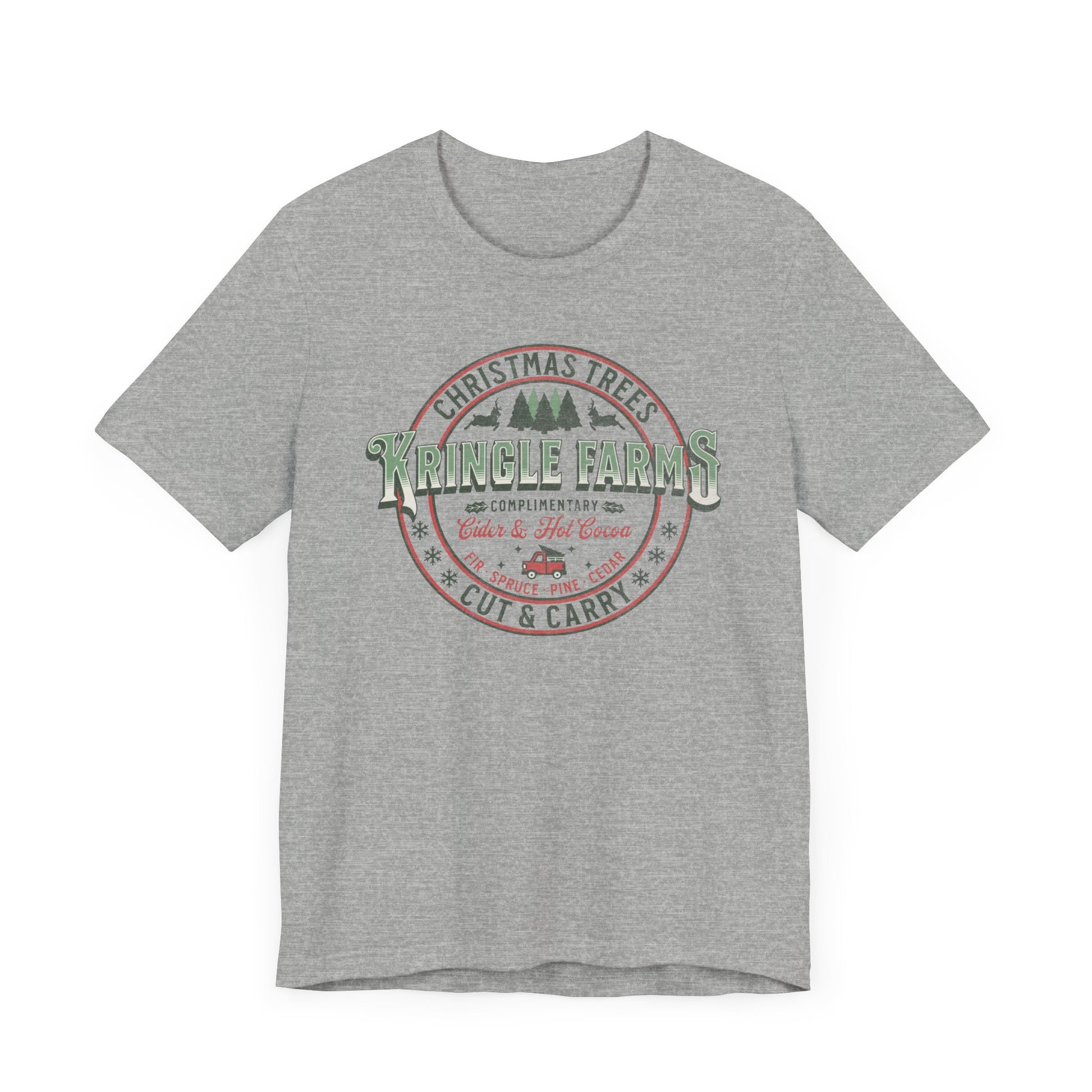 Christmas Tree Farm Shirt, Family Holiday Tradition Tree Cutting Shirt, Family Christmas Vacation Shirts, Christmas Tree Decorating Shirts T-Shirt Printify   