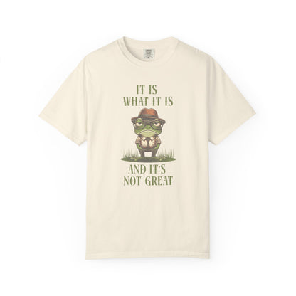 Funny Frog T-Shirt Retro Froggy Meme Shirt Vintage Frog And Toad Aesthetic Frog Lover Gift For Her Calm Vibes Birthday Viral Trendy Shirt T-Shirt Printify Ivory S