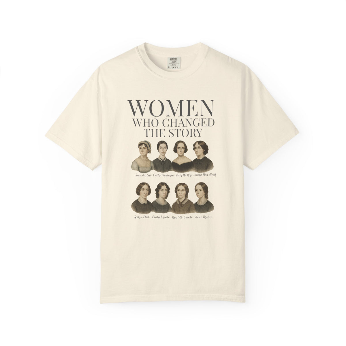 Women Who Changed the Story T-shirt | Historic Female Leaders Illustration