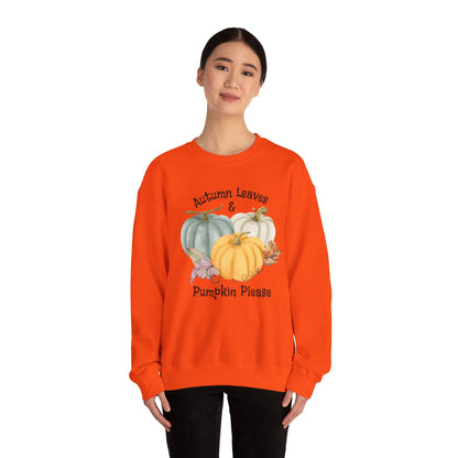 Halloween Pumpkin Sweatshirt, Vintage Autumn Pumpkins Shirt, Spooky Season Sweater, Fall Squash, Autumn Style Sweatshirt Sweatshirt Printify   