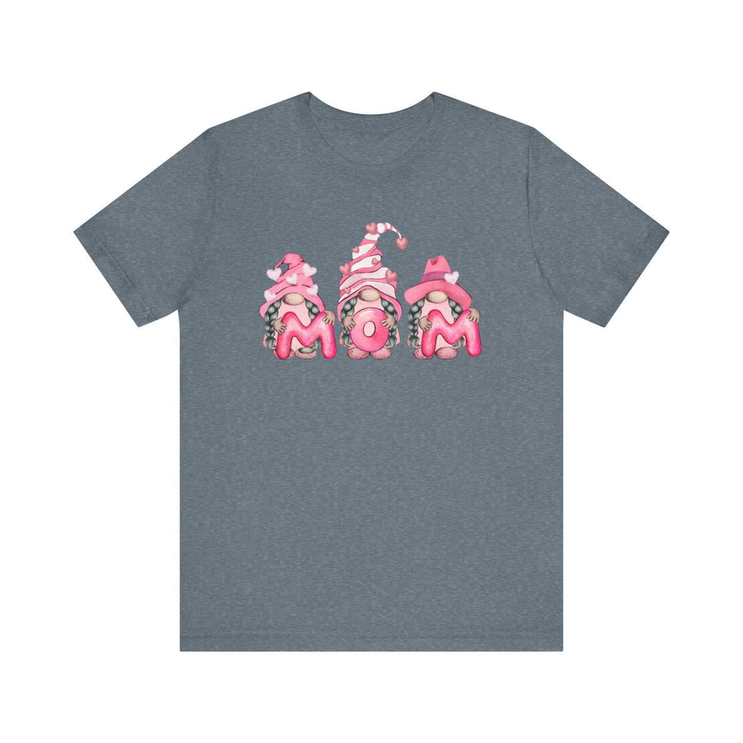 Mothers Day Gift, Pretty Gnomes Graphic Design, Best Gift for Mom, Cool Mom Shirt, Mom Life, Best Grandma Ever, Best Step Mom Gift, T-Shirt Printify Heather Slate XS 