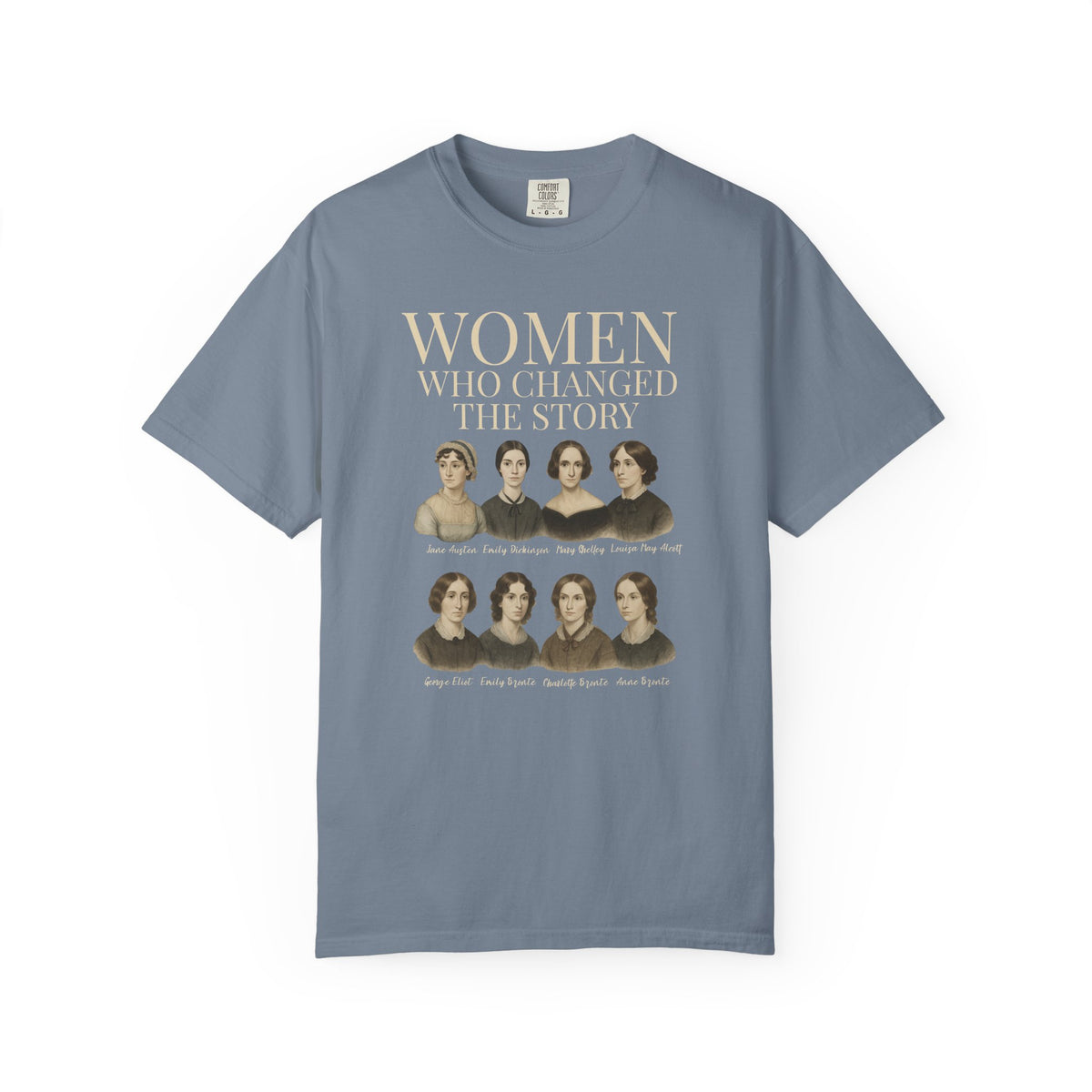 Women Who Changed the Story T-shirt | Historic Female Leaders Illustration