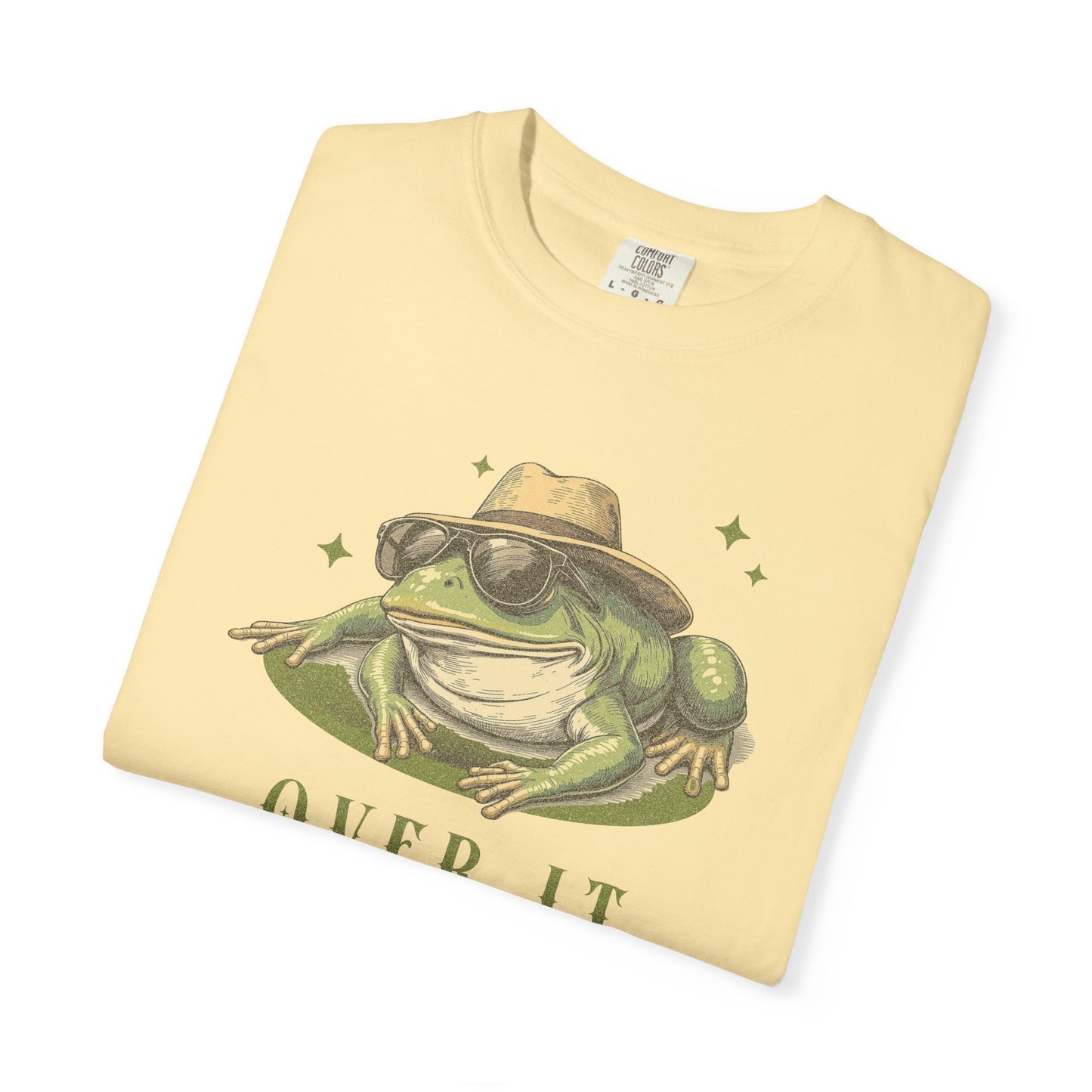 Funny Frog T-Shirt Retro Froggy Meme Shirt Vintage Frog And Toad Aesthetic Frog Lover Gift For Her Over It Vibes Birthday Viral Trendy Shirt T-Shirt Printify