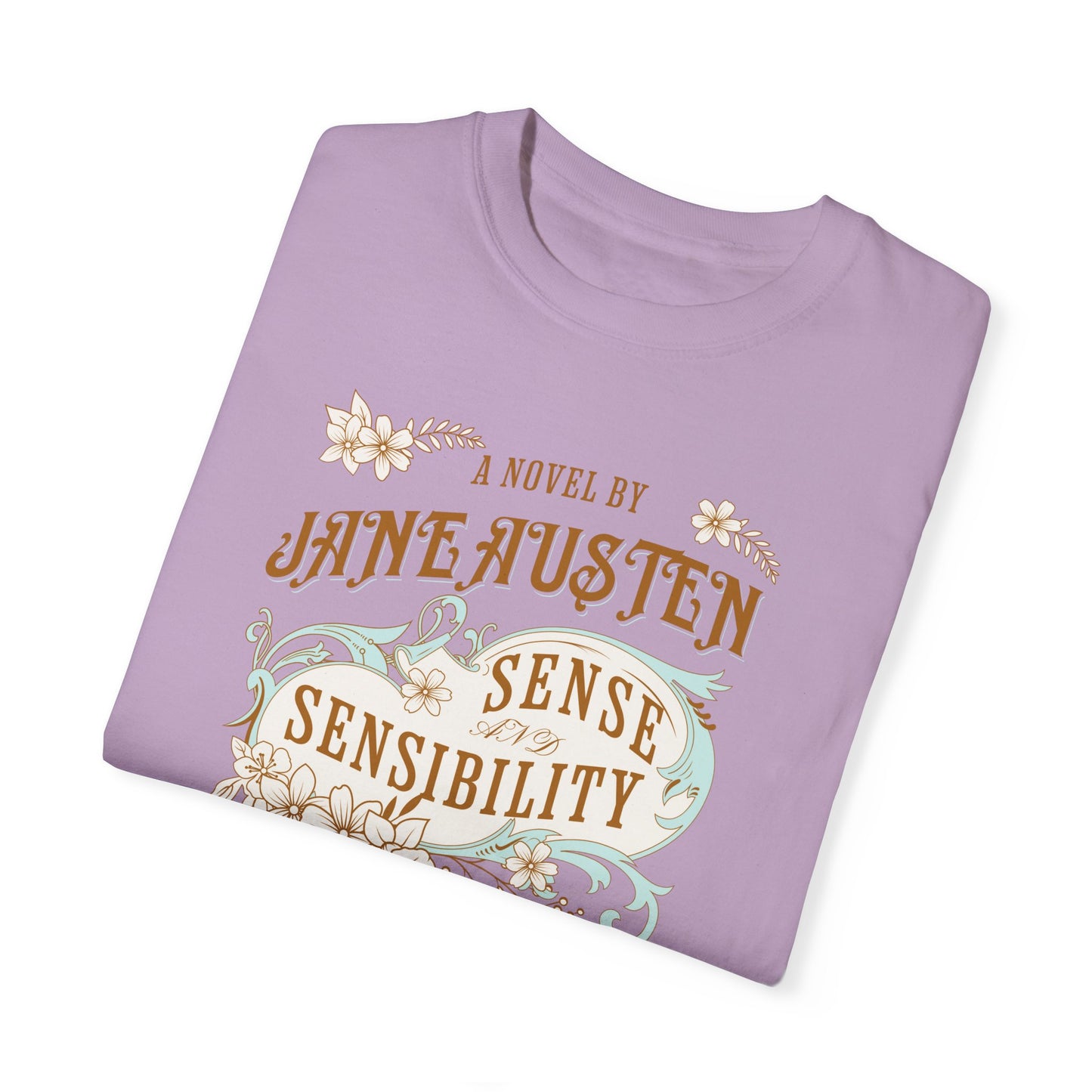 Sense and Sensibility Jane Austen Fan Gift For Historical Romance Reader T-Shirt Printify   