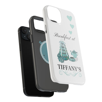 Breakfast at Tiffany's MagSafe Phone Case For Iphone Breakfast at Tiffanys Tough Phone Case Gift for Mom Audrey Hepburn Glamour I phone Case Phone Case Printify   