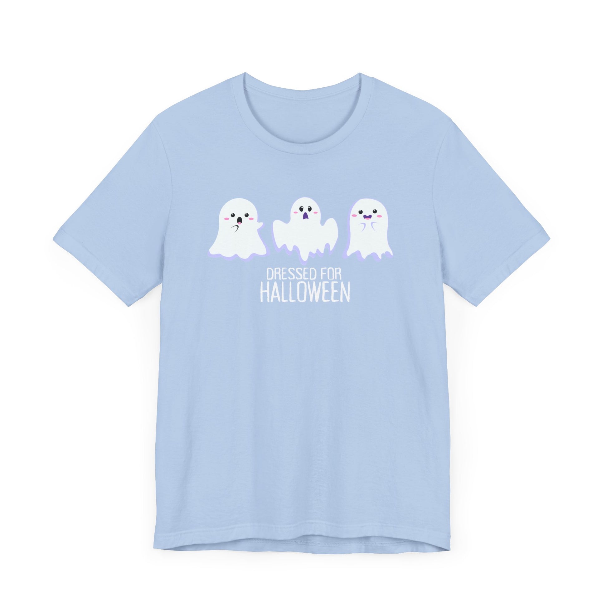 Halloween Cute Ghosts TShirt, Spooky Season Tee, Trick or Treating Shirt, Halloween Party T-Shirt, Funny Ghost Graphic T Shirt T-Shirt Printify   