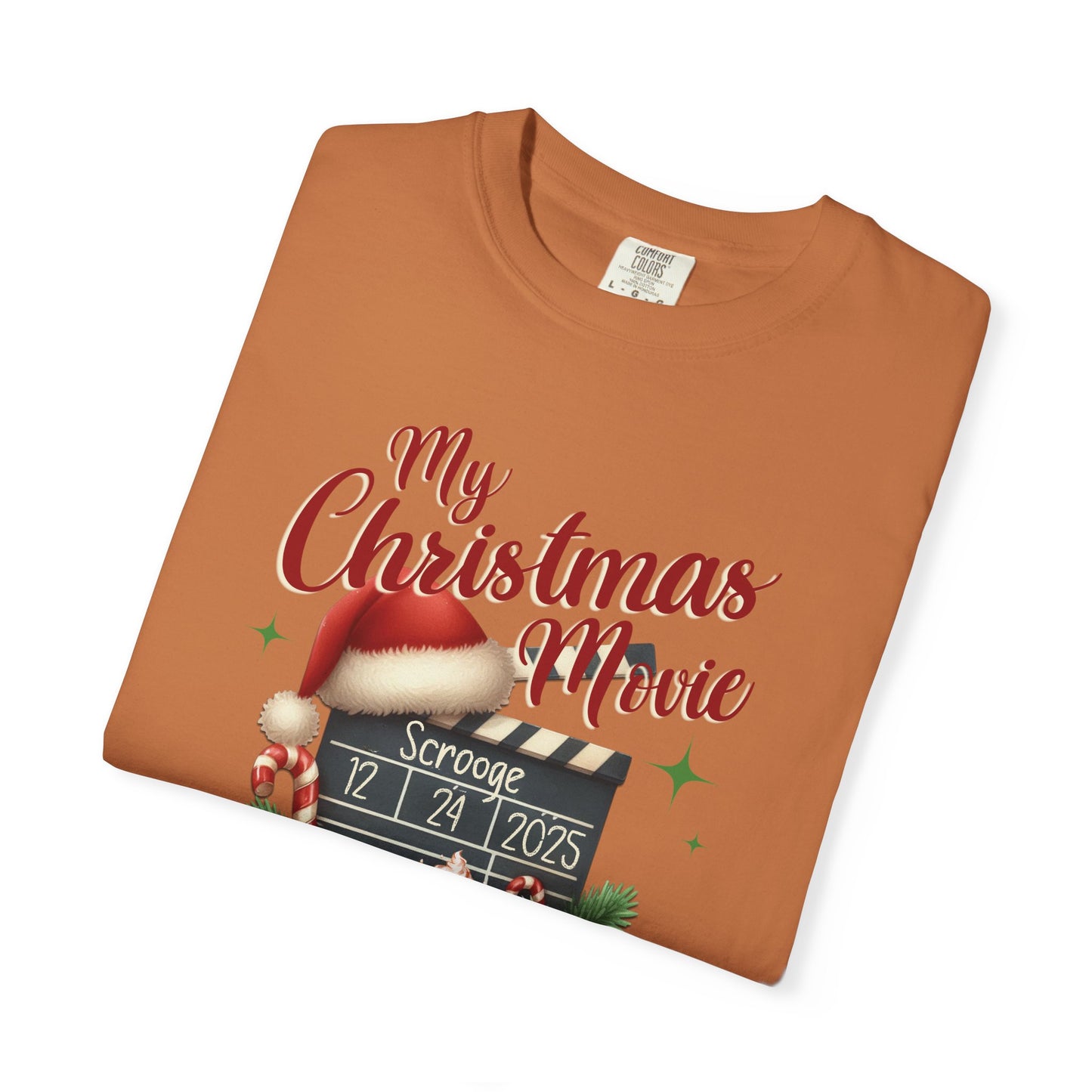 Custom Christmas Movie Watching Shirt, Holiday Movie Sweatshirt, Funny Gift For Her, Festive Shirts, Family Group Shirts, Xmas Keepsake Gift T-Shirt Printify
