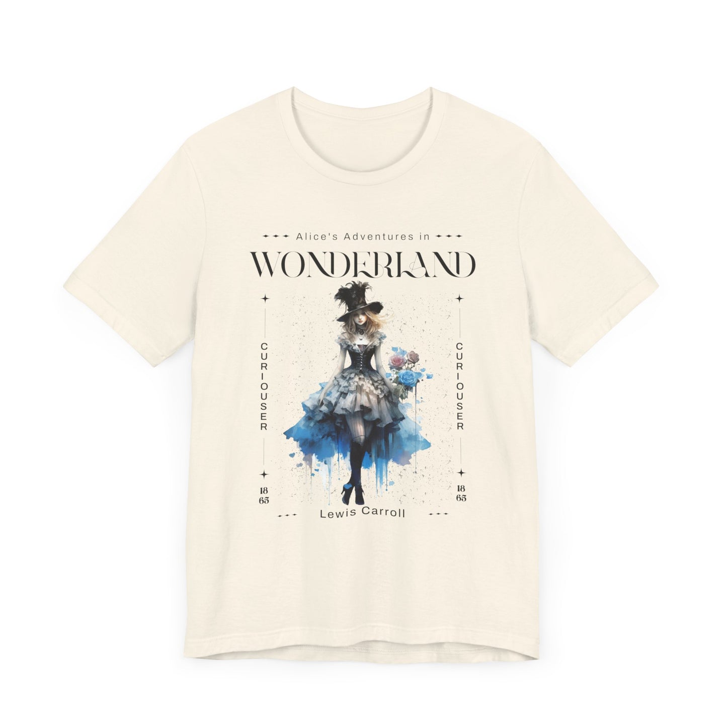 3001 Unisex Jersey Short Sleeve Tee Alice in Wonderland T-Shirt Printify   