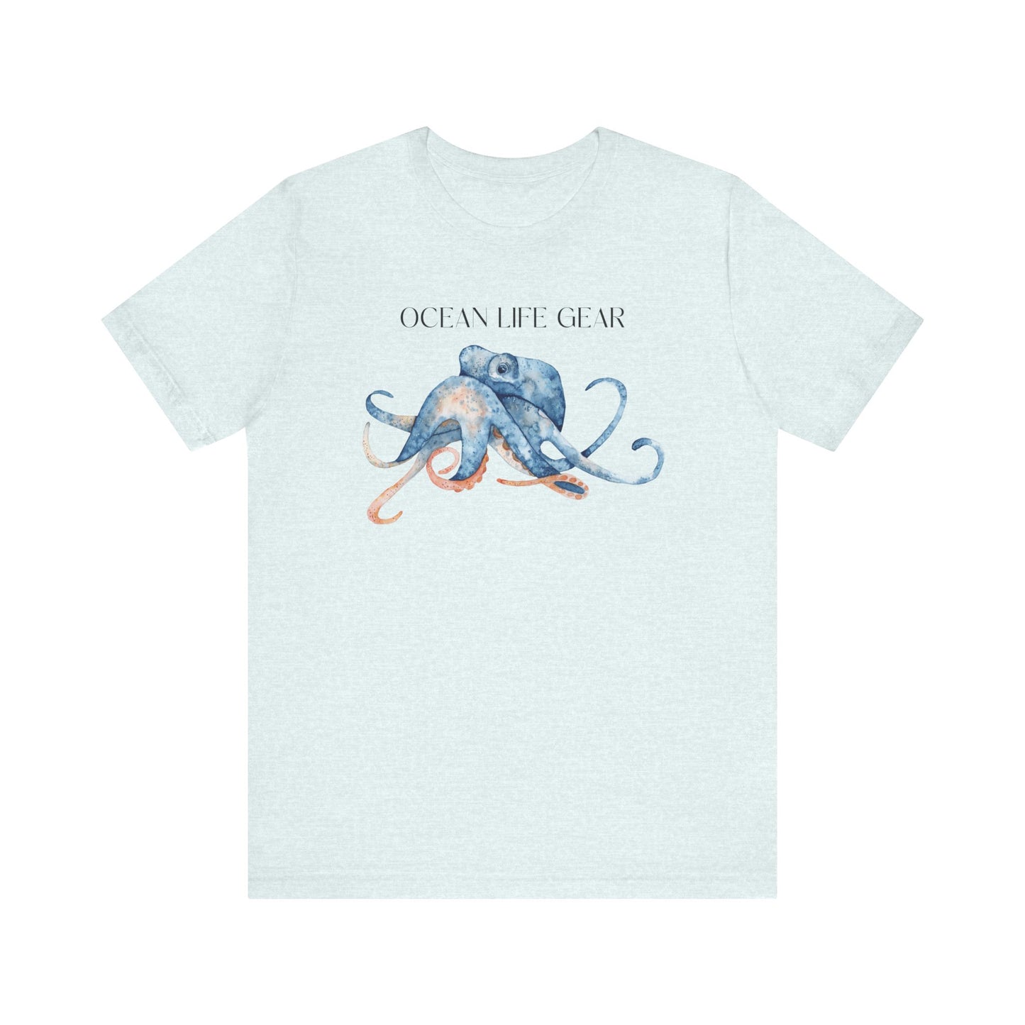 Scuba Diving Gift, Snorkel Tee, Scuba Diving Shirt, Scuba Diver Gift, Ocean Lover TShirt, Gifts For Snorkeler Scuba Divers, Ocean Life Gear T-Shirt Printify Heather Ice Blue XS 