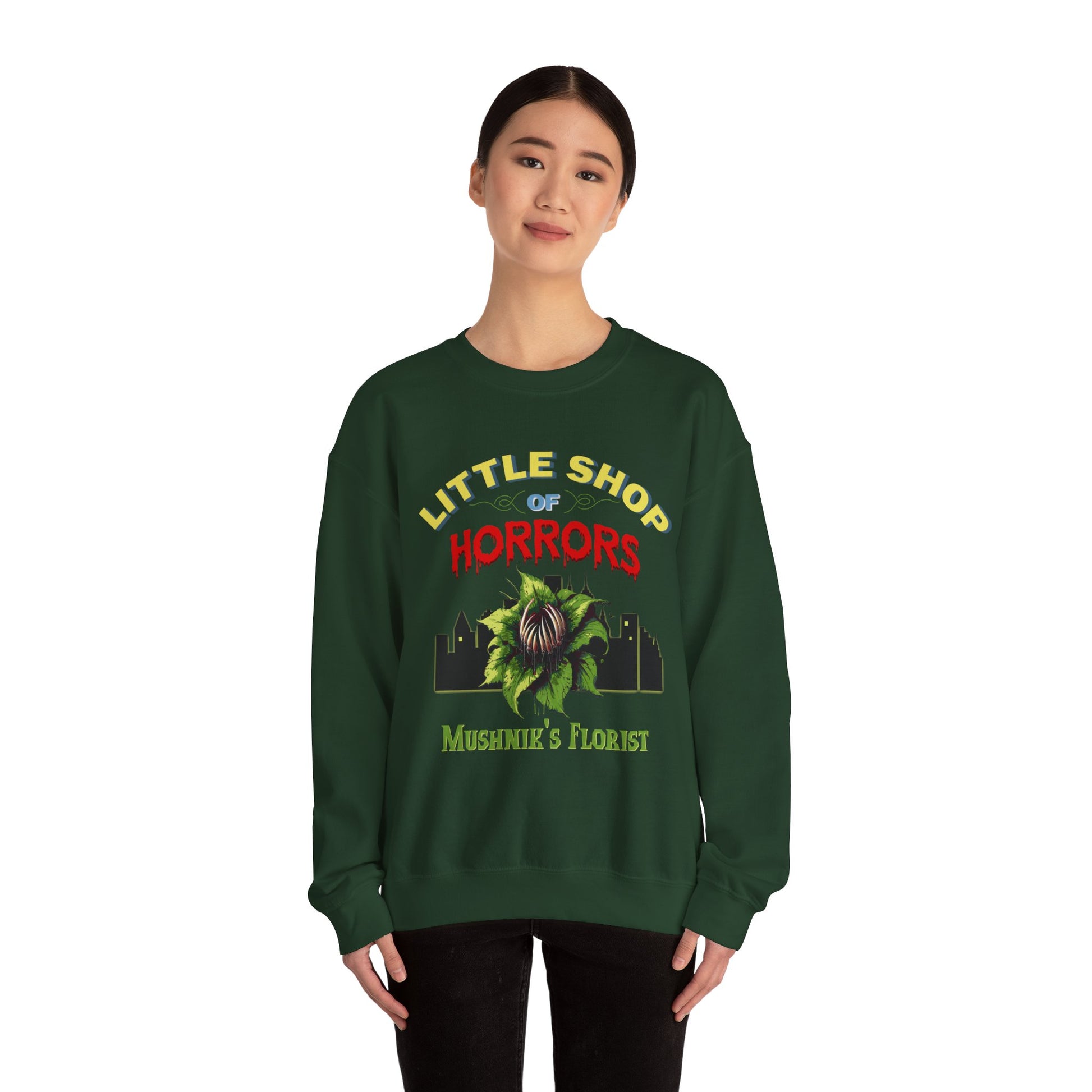 Little shop of horrors  Unisex Heavy Blend™ Crewneck Sweatshirt Sweatshirt Printify   