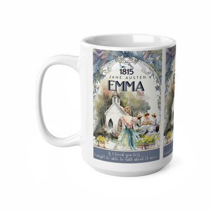 EUROPE Emma Ceramic Coffee Cups, 11oz, 15oz Mug Printify   