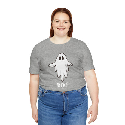 Halloween Ghost  TShirt,  Cute Ghost Shirt, Spooky Season Tee, Halloween Party T-Shirt, Autumn Style T Shirt, Trick or Treating Style, T-Shirt Printify   