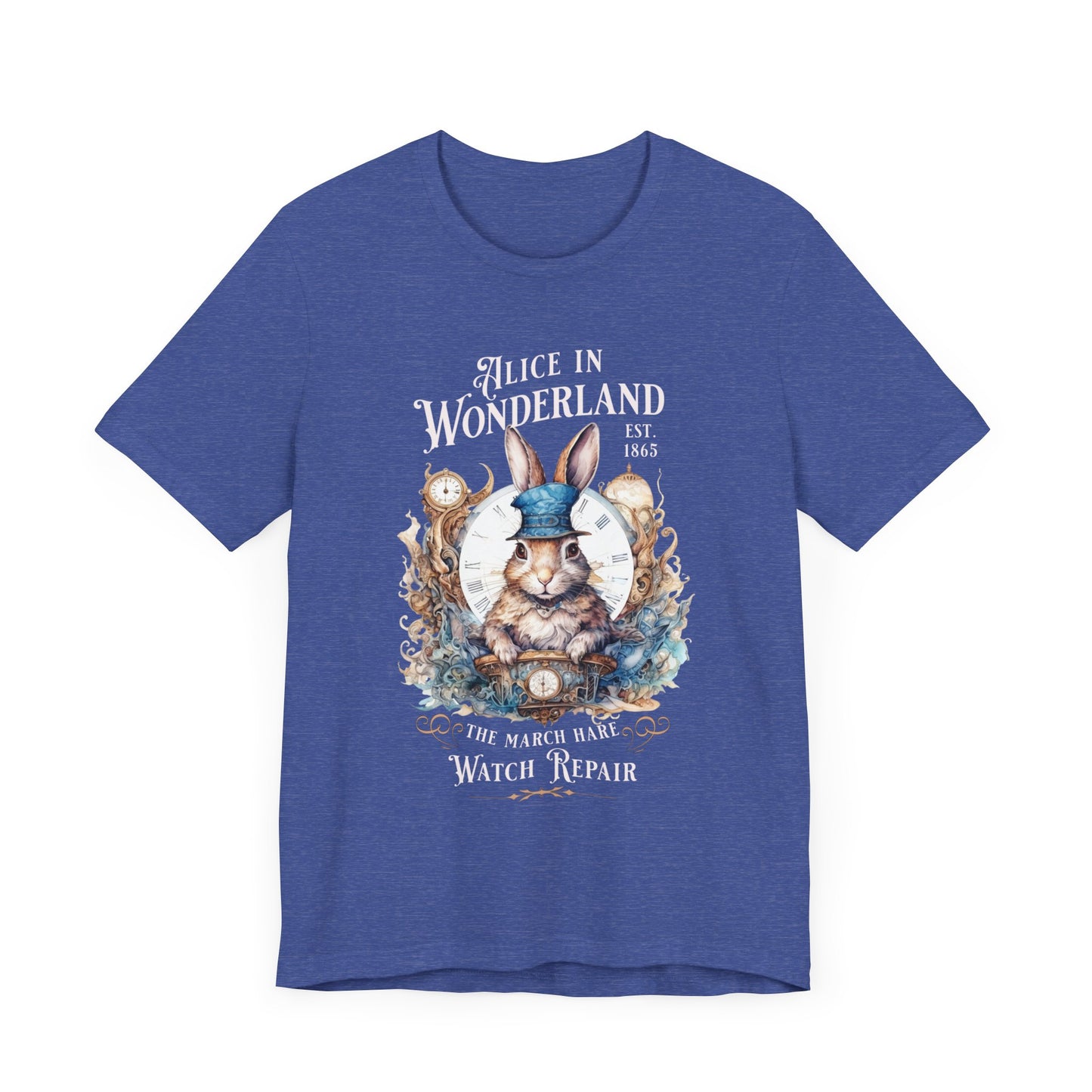 3001 Unisex Jersey Short Sleeve Tee Alice in Wonderland T-Shirt Printify   