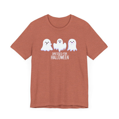 Halloween Cute Ghosts TShirt, Spooky Season Tee, Trick or Treating Shirt, Halloween Party T-Shirt, Funny Ghost Graphic T Shirt T-Shirt Printify   