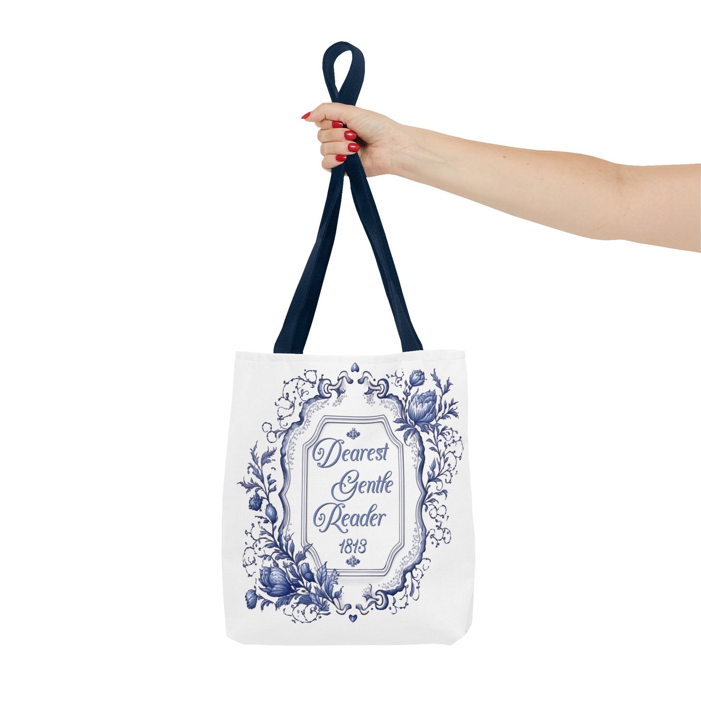 Dearest Gentle Reader Tote Bag Regency England Ton Society Papers Gift For Bridgeton Fan Historical Drama Romance Reader Gift Bookclub Gift Bags Printify   