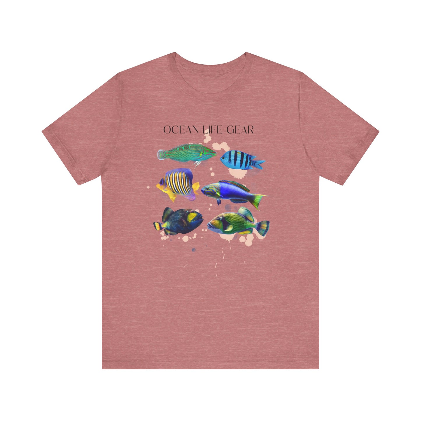 Scuba Diving Gift, Snorkel Tee, Scuba Diving Shirt, Scuba Diver Gift, Ocean Lover TShirt, Gifts For Snorkeler Scuba Divers, Ocean Life Gear T-Shirt Printify Heather Mauve XS 