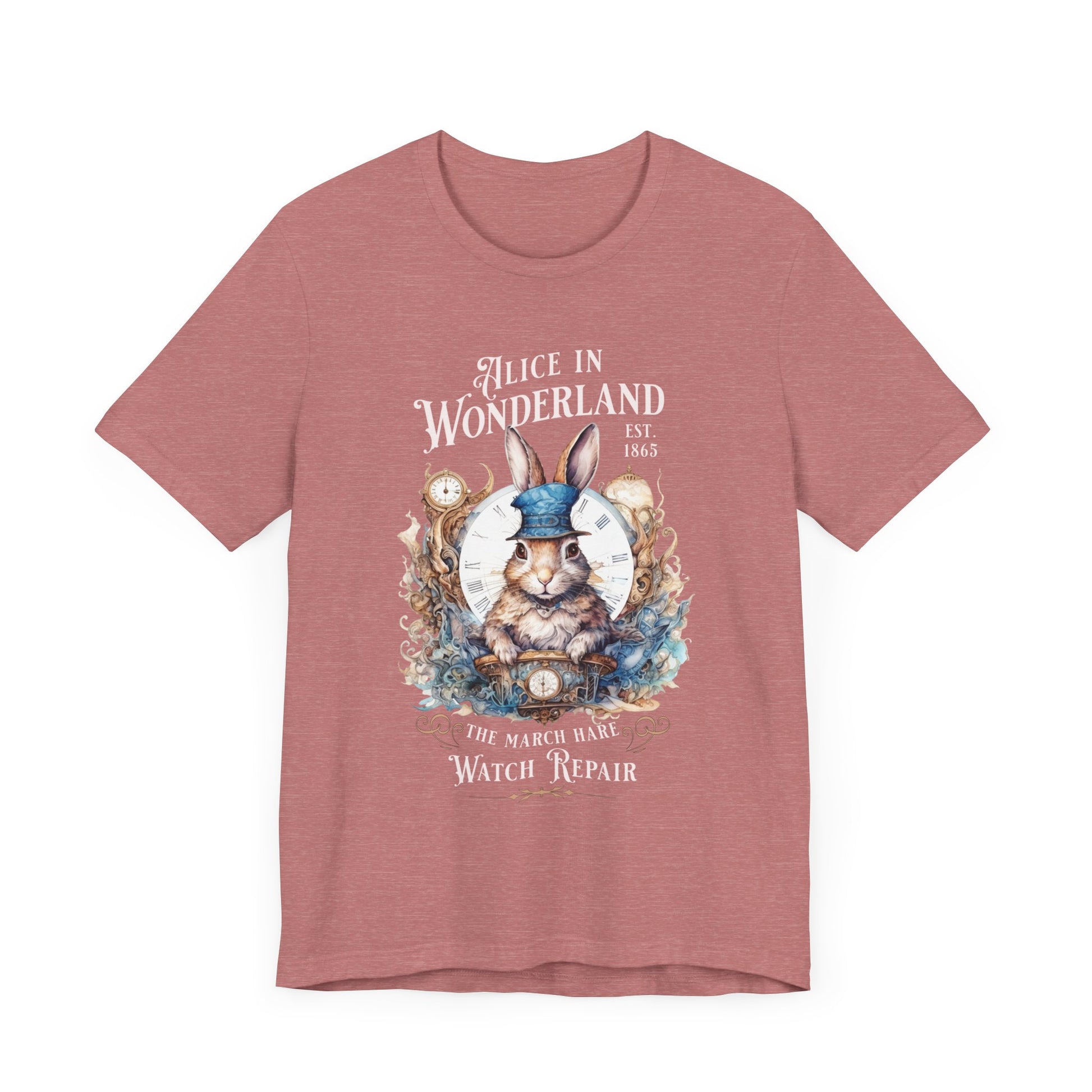 3001 Unisex Jersey Short Sleeve Tee Alice in Wonderland T-Shirt Printify   