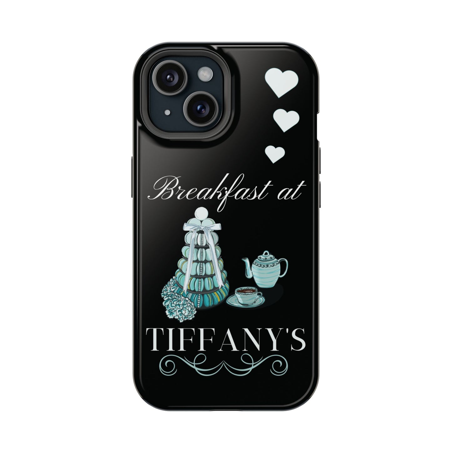 Breakfast at Tiffany's MagSafe Phone Case For Iphone Breakfast at Tiffanys Tough Phone Case Gift for Mom Audrey Hepburn Glamour I phone Case Phone Case Printify iPhone 15 Glossy 