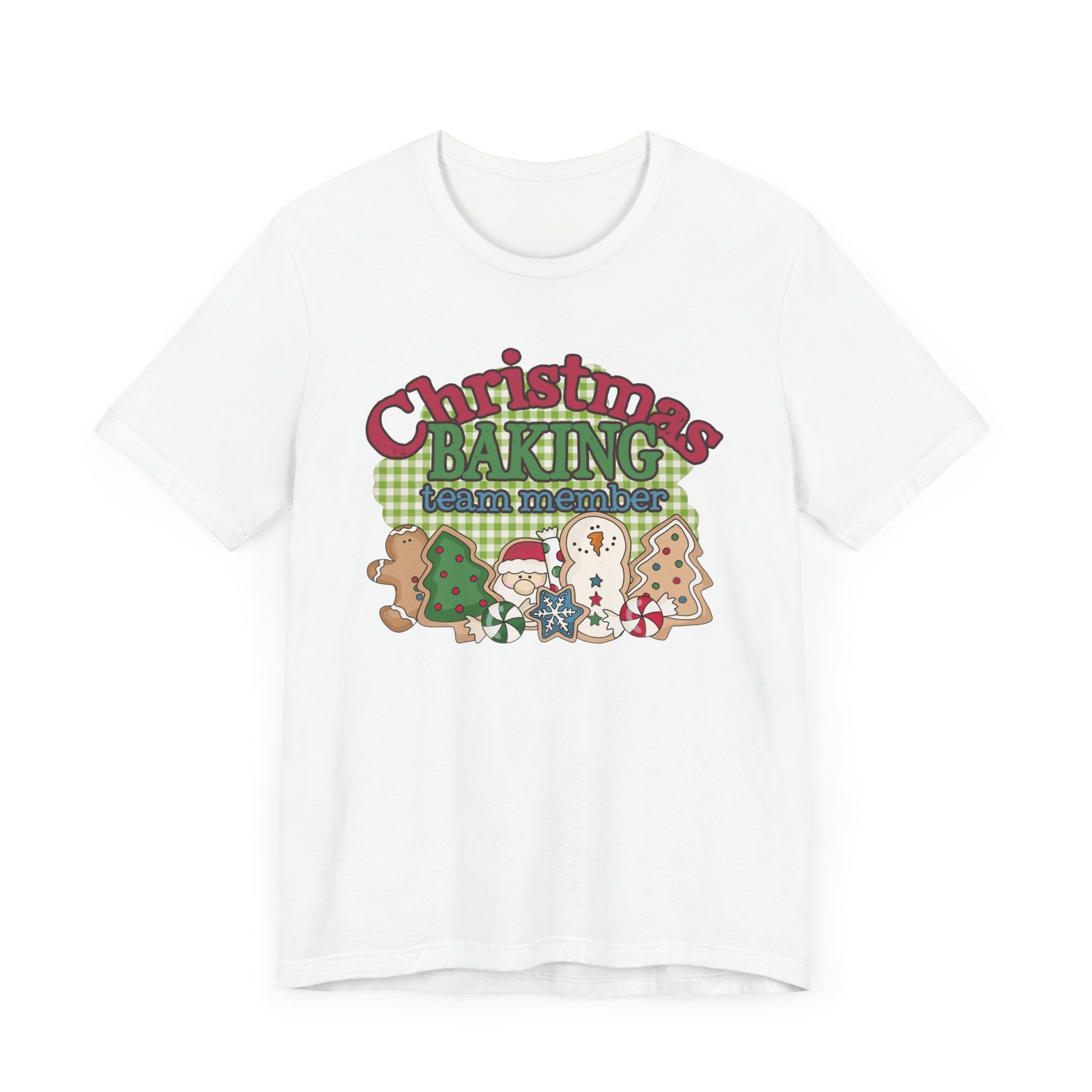 Christmas Baking Team Shirt, Christmas Baking Crew Matching TShirt, Christmas Baking Shirt, Women's Christmas Shirts, Christmas Cookie Crew T-Shirt Printify   