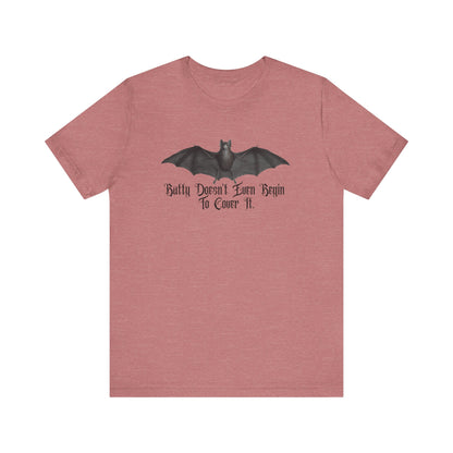 Halloween Vintage Flying Bat TShirt, Spooky Season Tee, Trick or Treating Shirt, Halloween Party T-Shirt, Batty & Funny T Shirt T-Shirt Printify Heather Mauve XS 