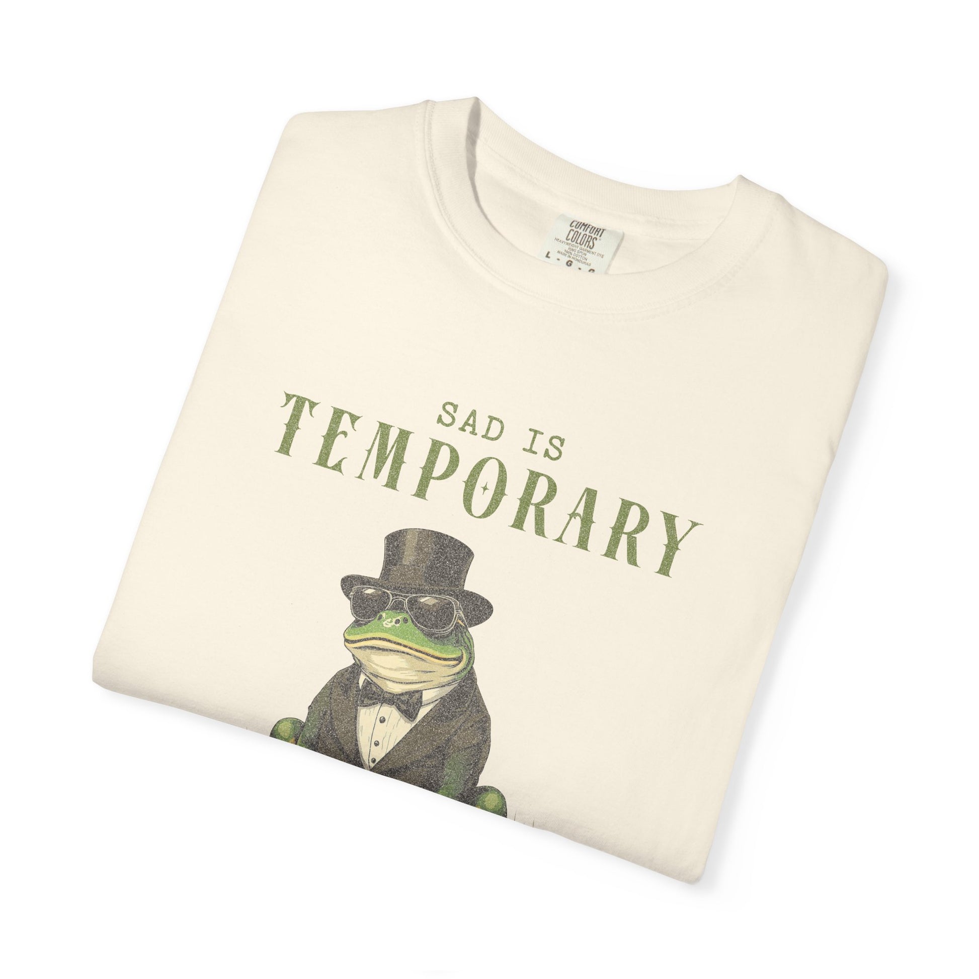 Funny Frog T-Shirt Retro Froggy Meme Shirt Vintage Frog And Toad Aesthetic Frog Lover Gift For Her Calm Vibes Birthday Viral Trendy Shirt T-Shirt Printify