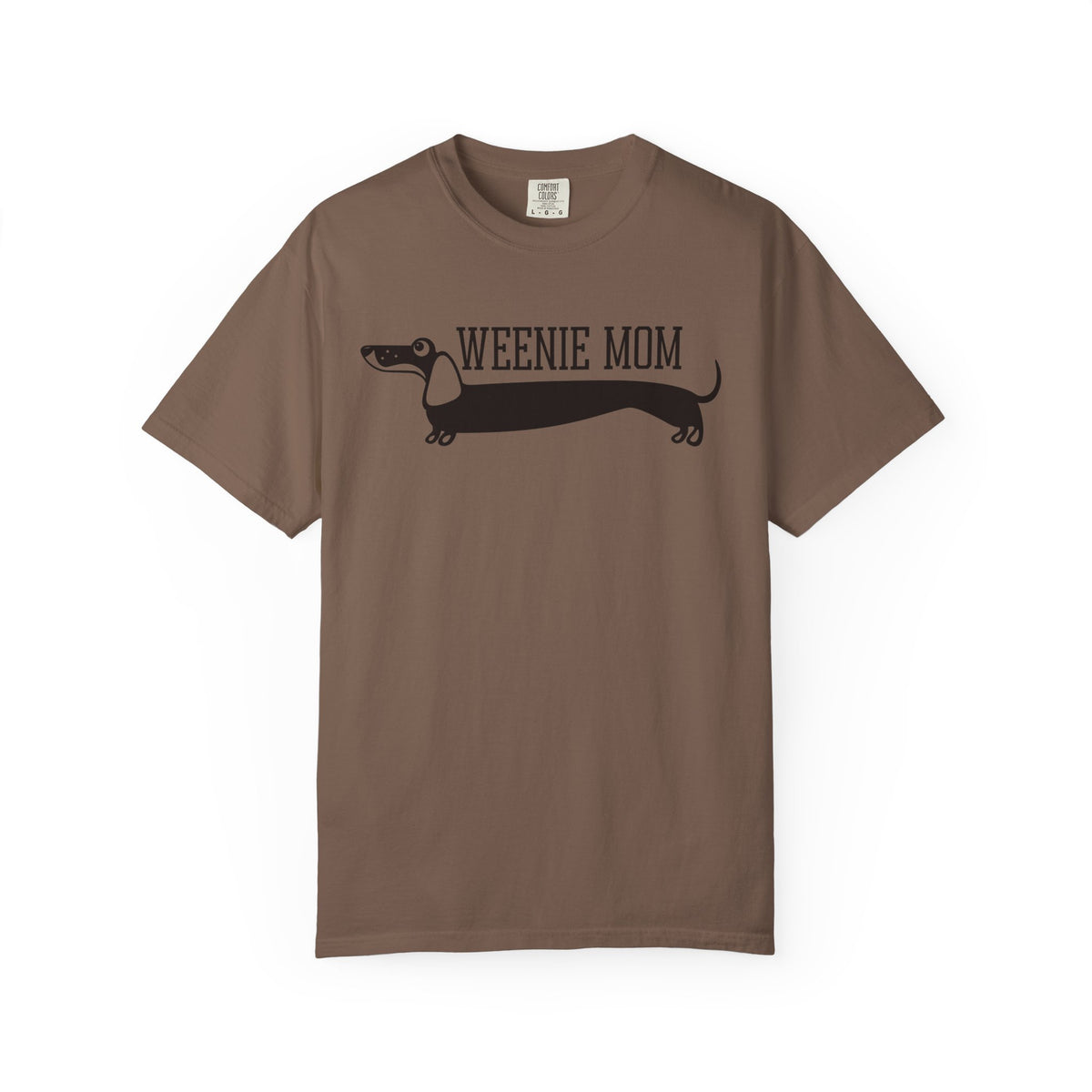 Weenie Mom Dachshund T-Shirt | Cute Sausage Dog Graphic Tee
