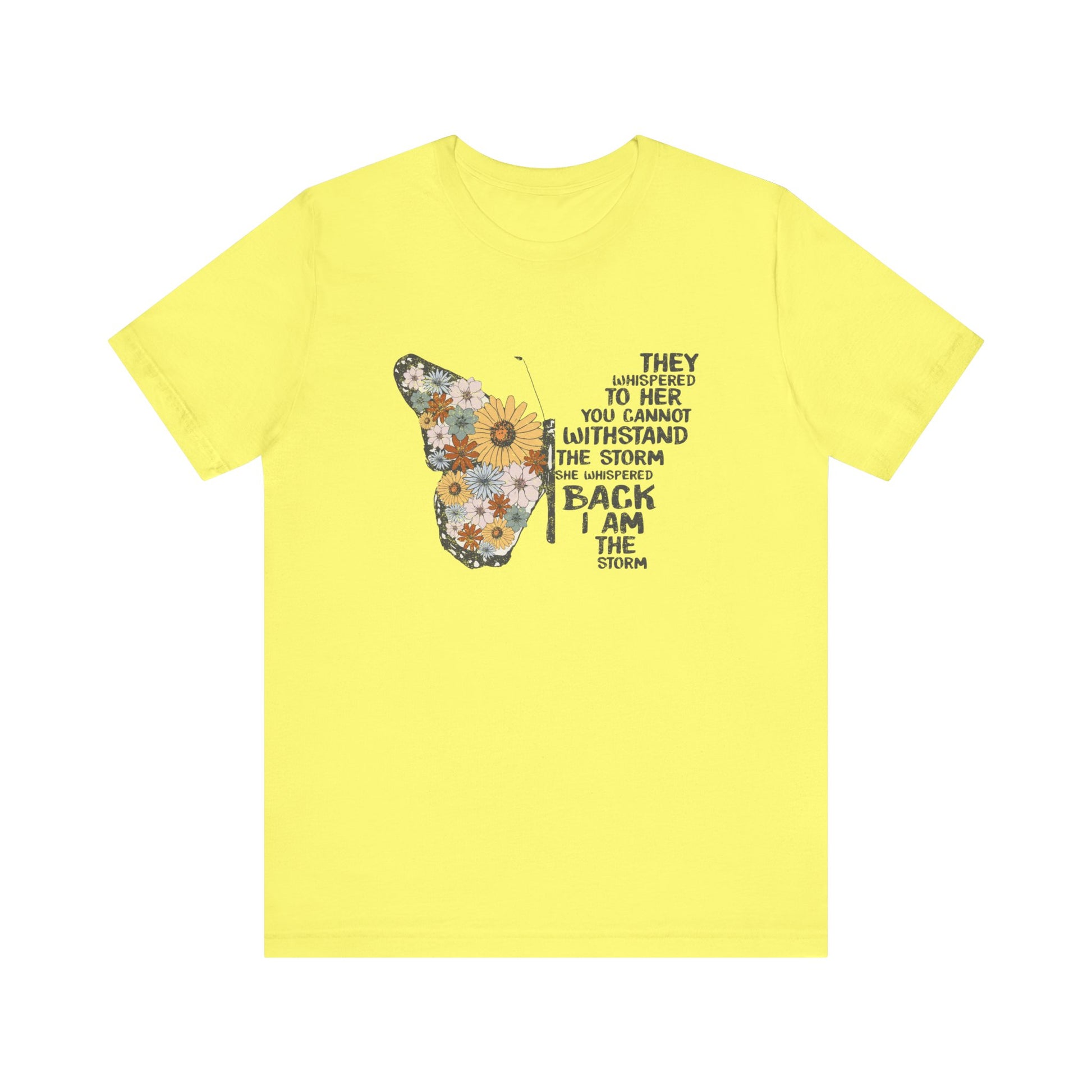 Love Yourself, Inspirational Quotes, Mental Health Awareness, You Matter T-shirt, Self Healing, Positive Vibes, Female Power, You Are Worthy T-Shirt Printify Yellow XS 