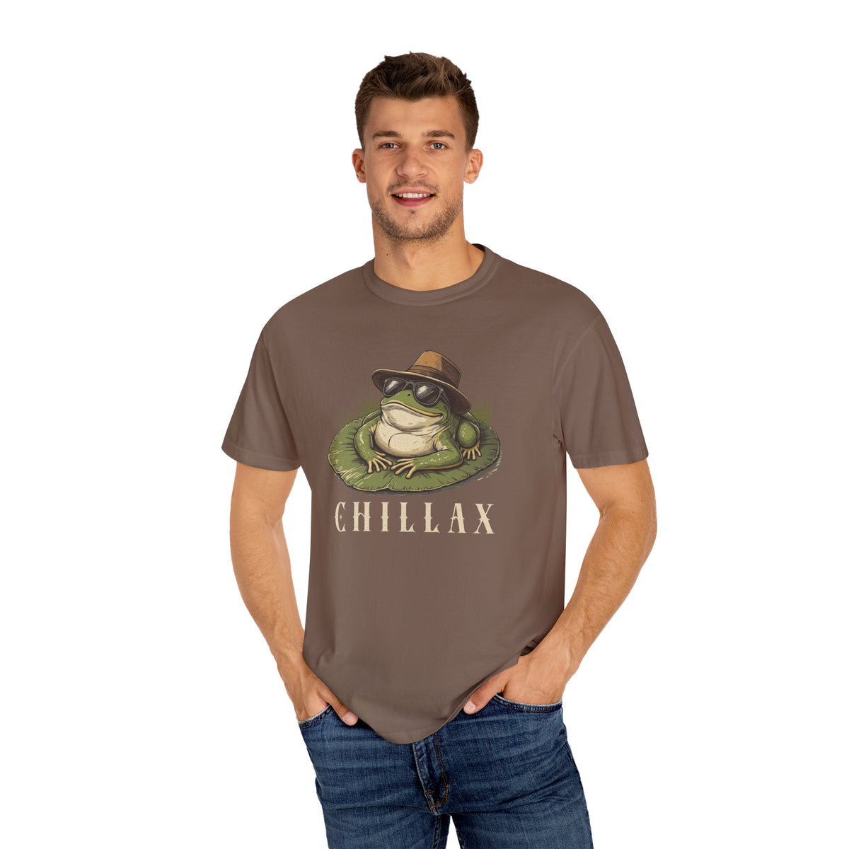 Funny Frog T-Shirt Retro Vibes Froggy Meme Shirt Vintage Frog And Toad Aesthetic Frog Lover Gift For Her Birthday Viral Trendy Shirt T-Shirt Printify
