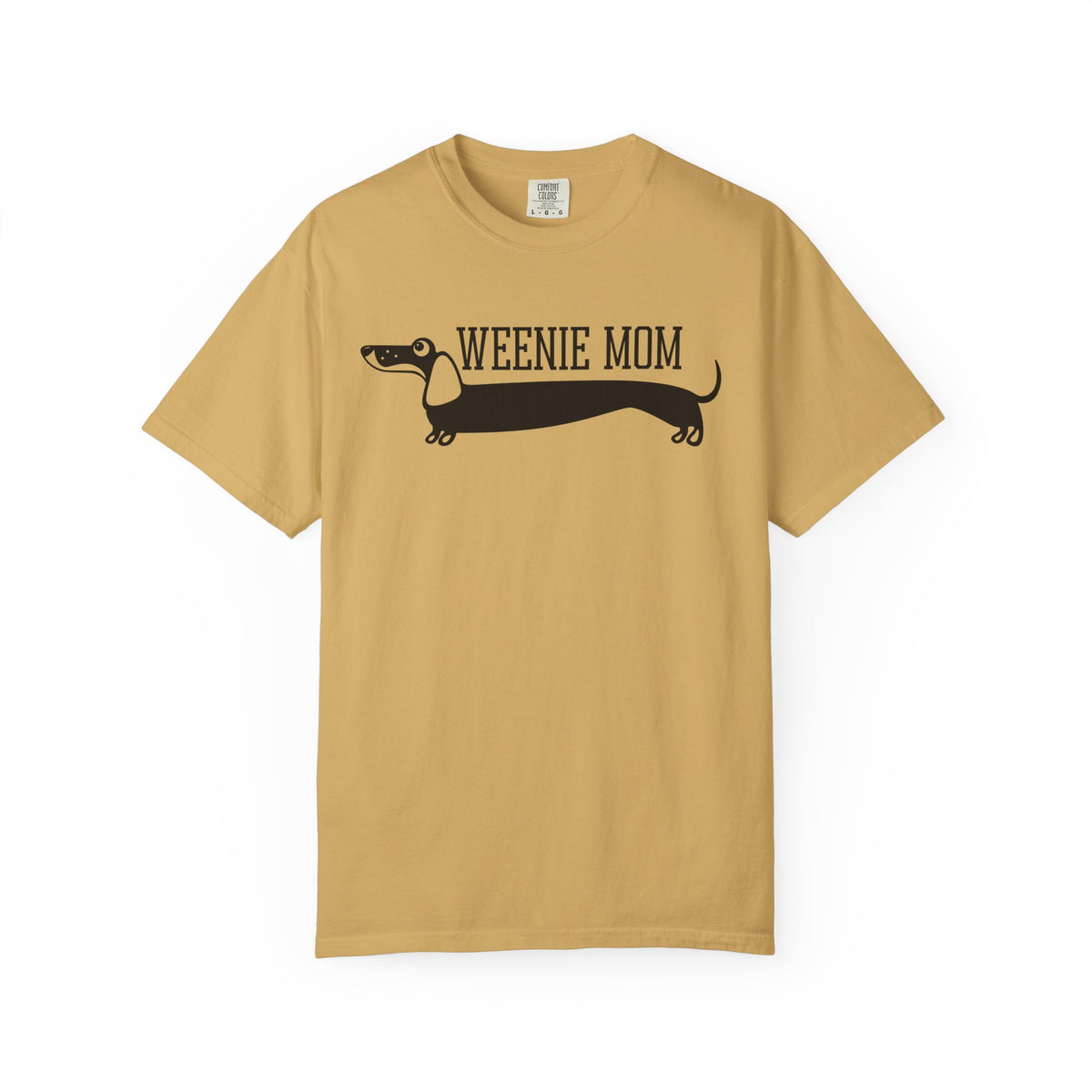 Weenie Mom Dachshund T-Shirt | Cute Sausage Dog Graphic Tee