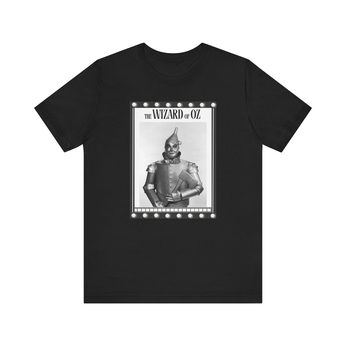 Wizard of Oz Tin Man Portrait Tee | Vintage Movie Poster T-shirt