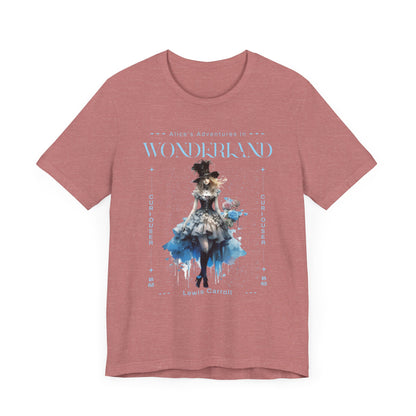 3001 Unisex Jersey Short Sleeve Tee Alice in Wonderland T-Shirt Printify   