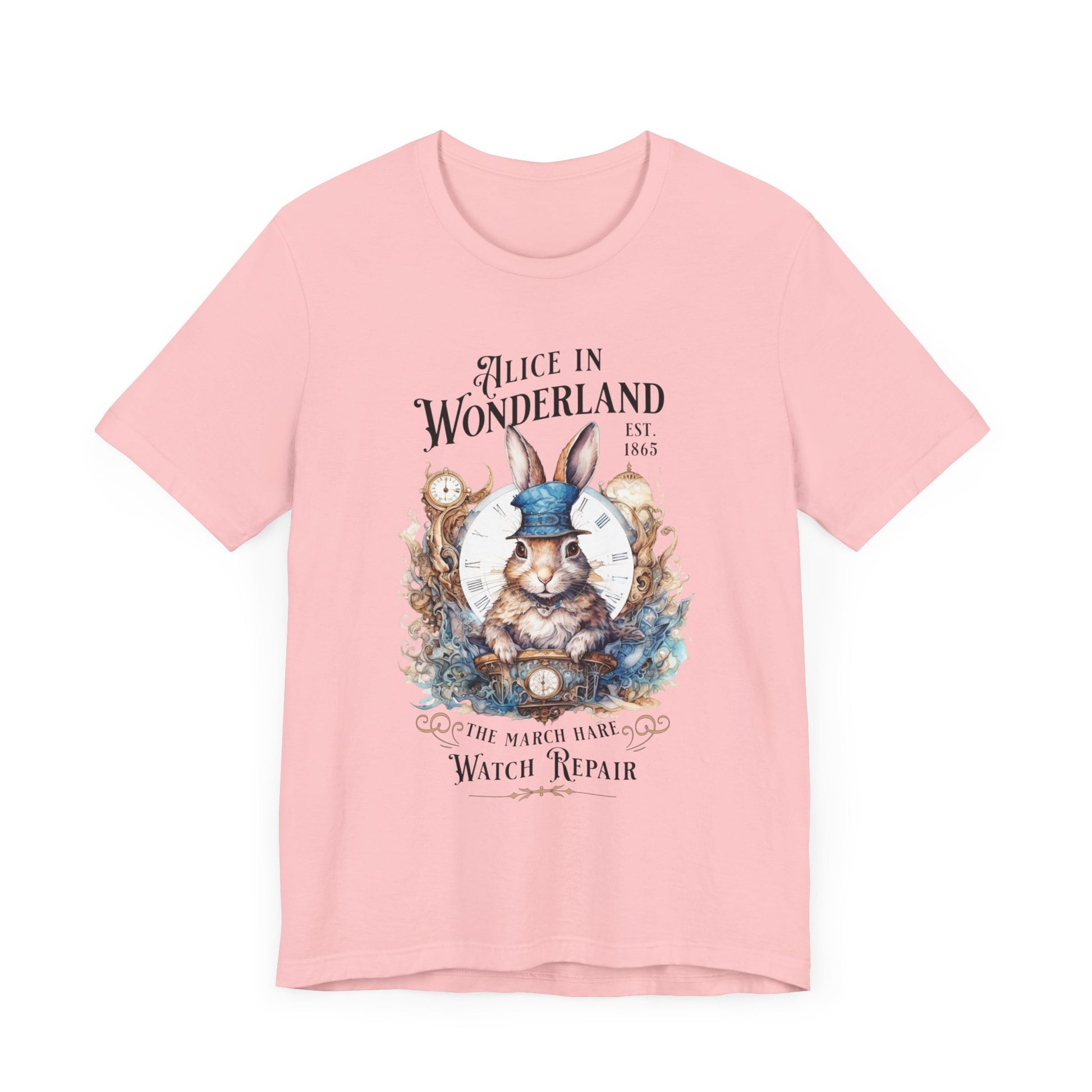 3001 Unisex Jersey Short Sleeve Tee Alice in Wonderland T-Shirt Printify   