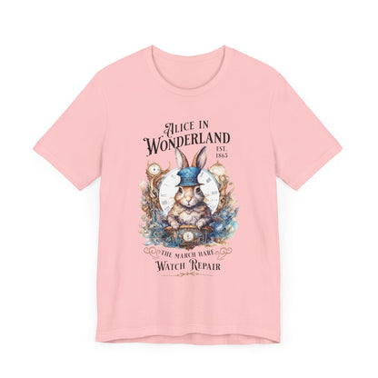 3001 Unisex Jersey Short Sleeve Tee Alice in Wonderland T-Shirt Printify   